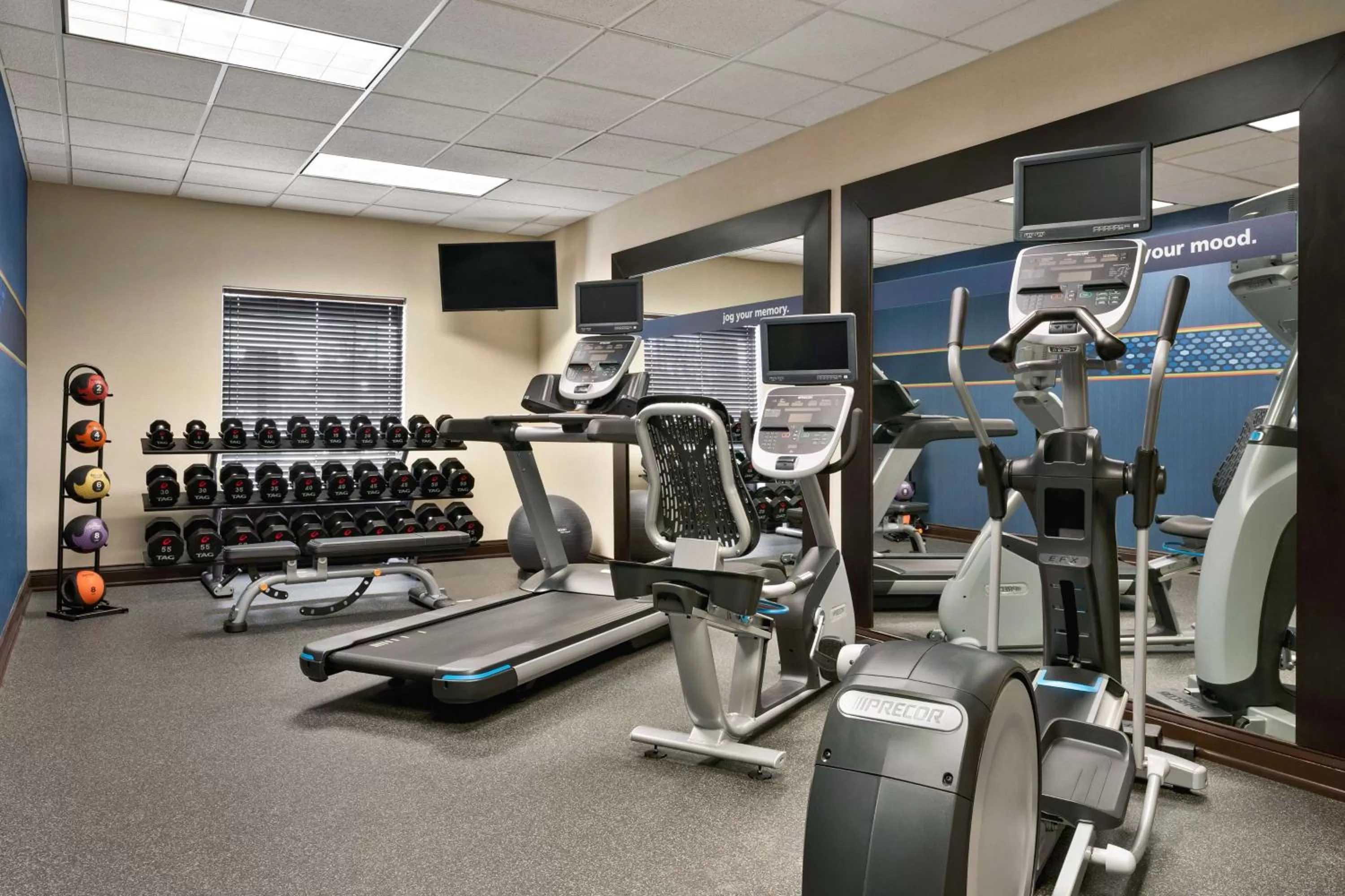 Fitness centre/facilities in Hampton Inn & Suites Atlanta Airport West Camp Creek Pkwy