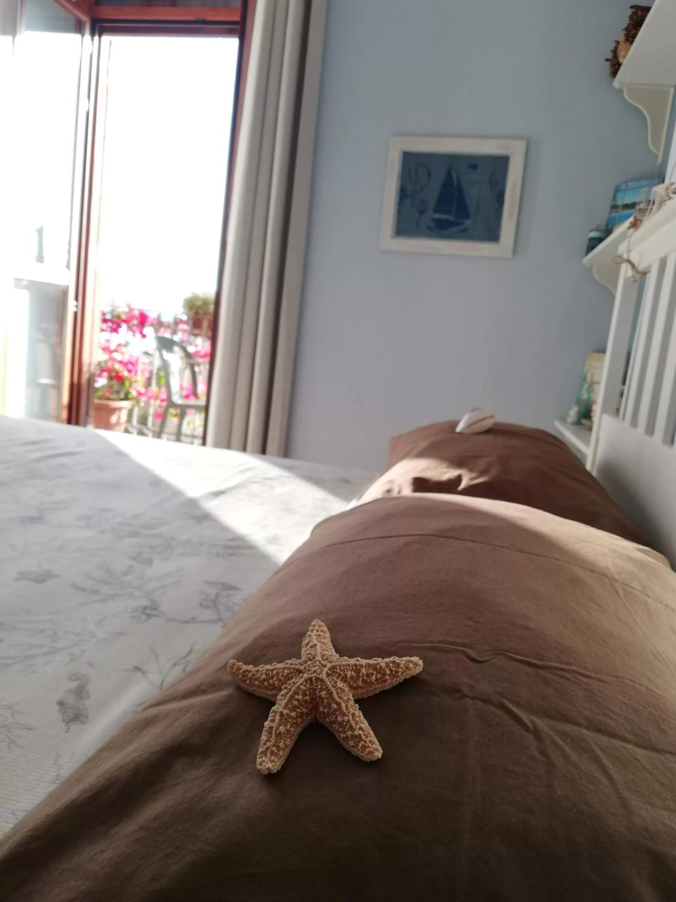 Decorative detail, Bed in B&B VelAmare