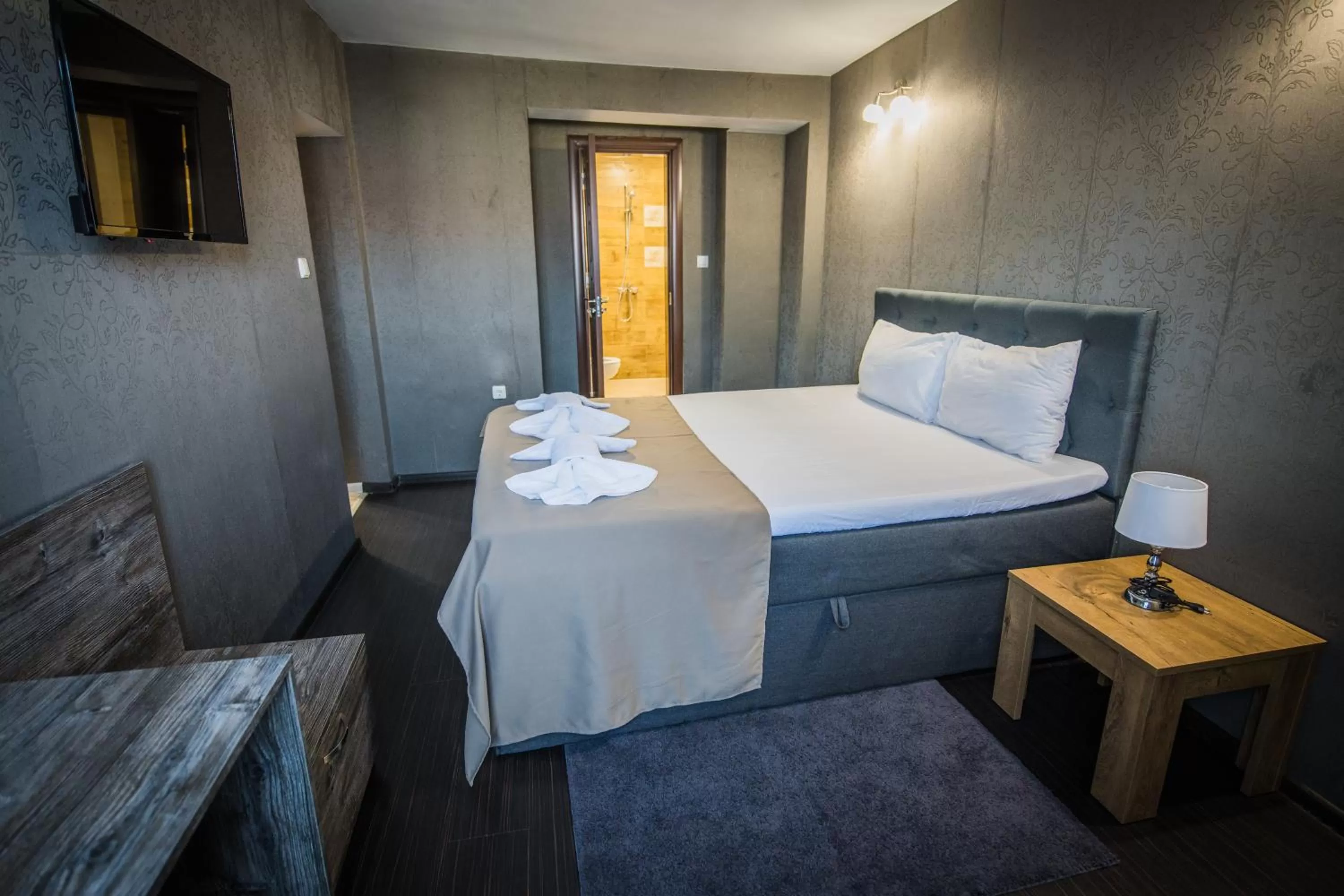 Bed in Vida Family Hotel