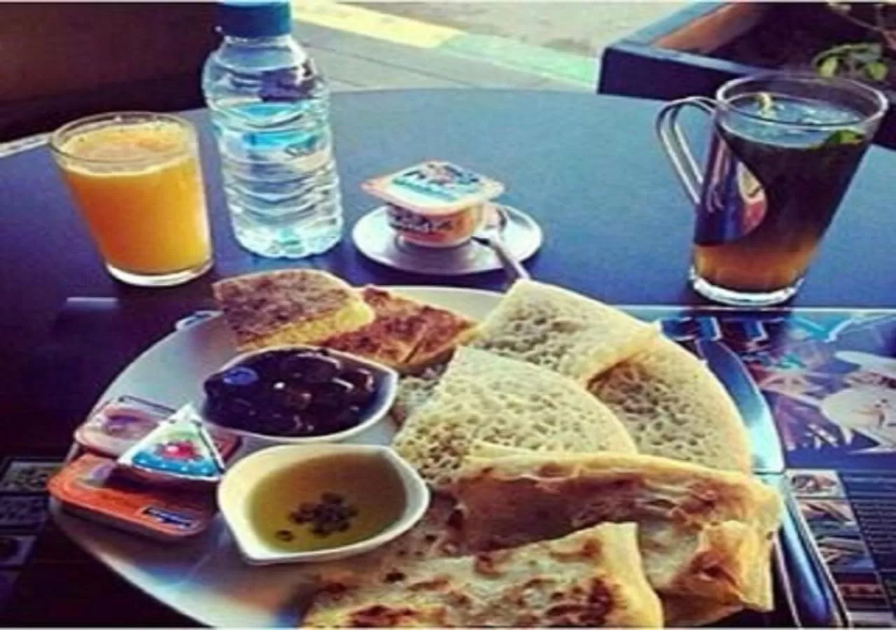 Breakfast in Hotel El ghazi