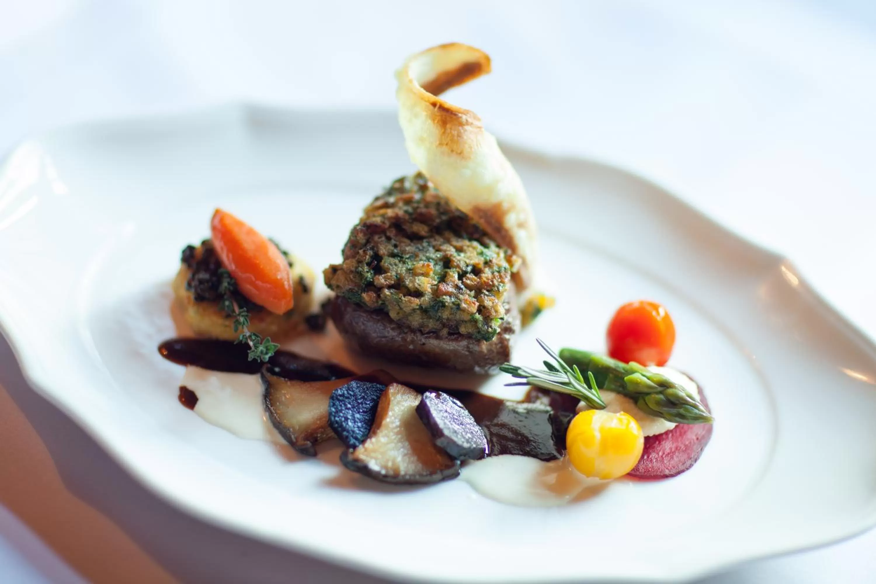 Restaurant/places to eat in Parkhotel Oberstaufen