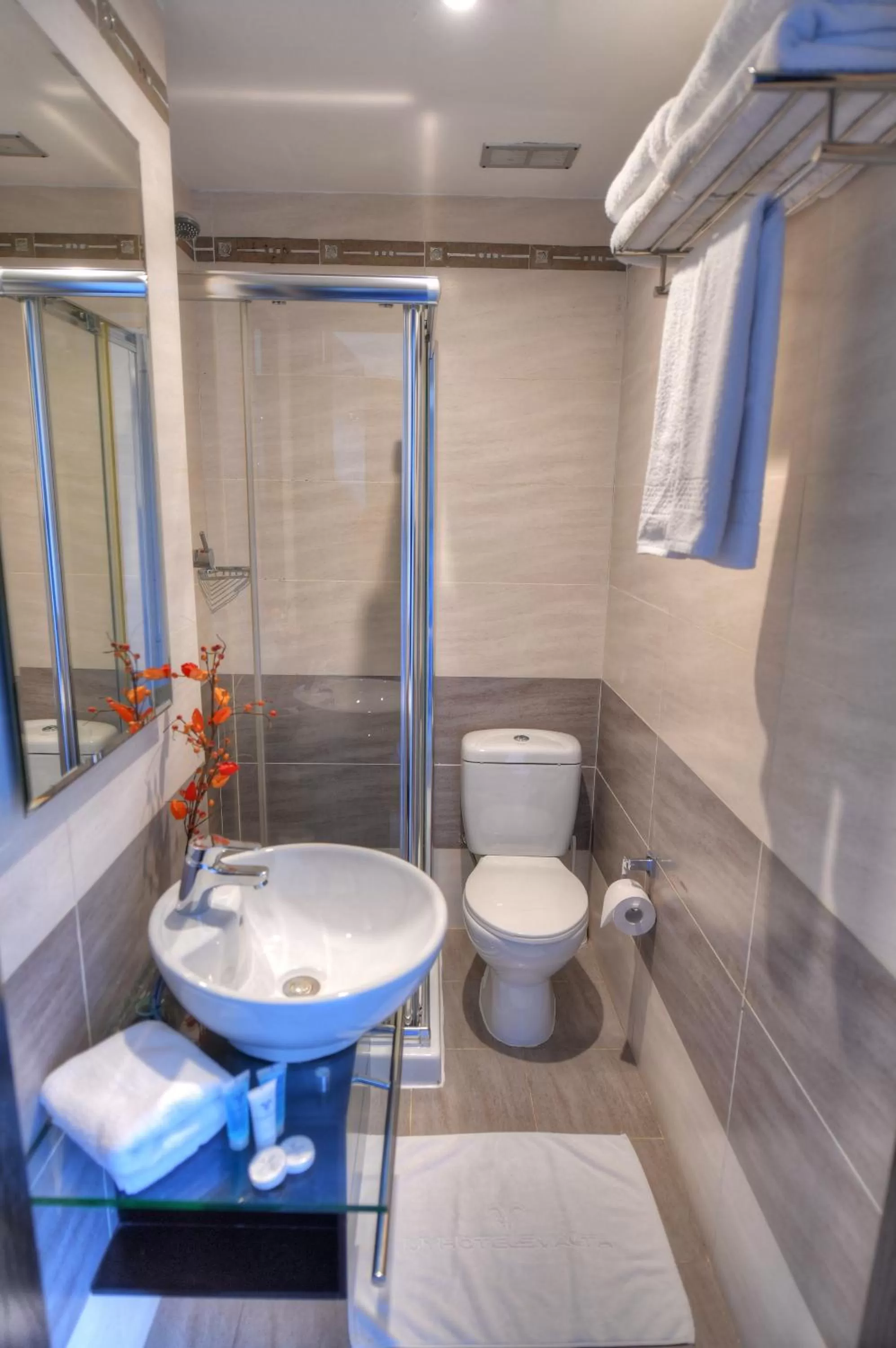 Toilet in St. Julian's Bay Hotel