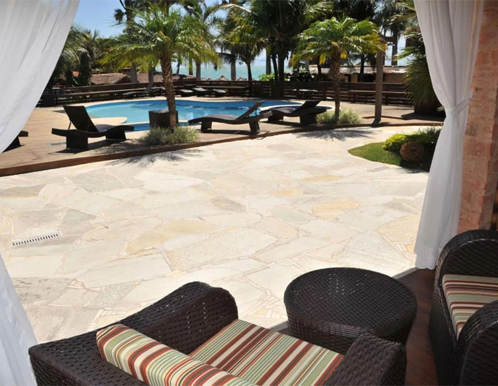 Patio in Rio Búzios Boutique Hotel