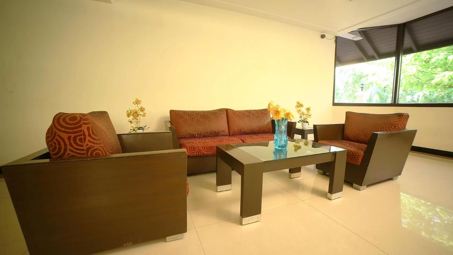 Living room in Hotel Rajavihar