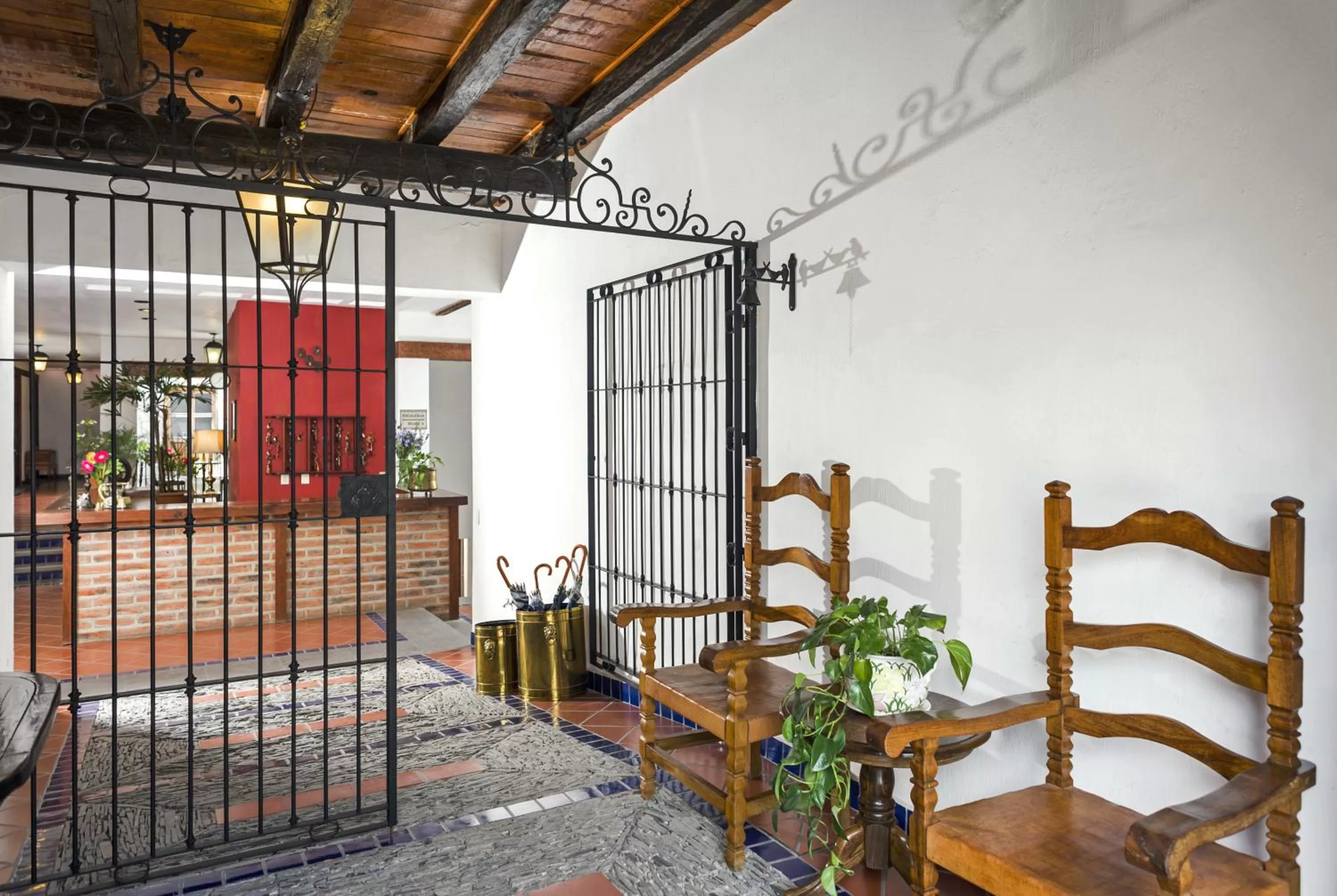 Decorative detail in Hotel Tapalpa de Mis Amores