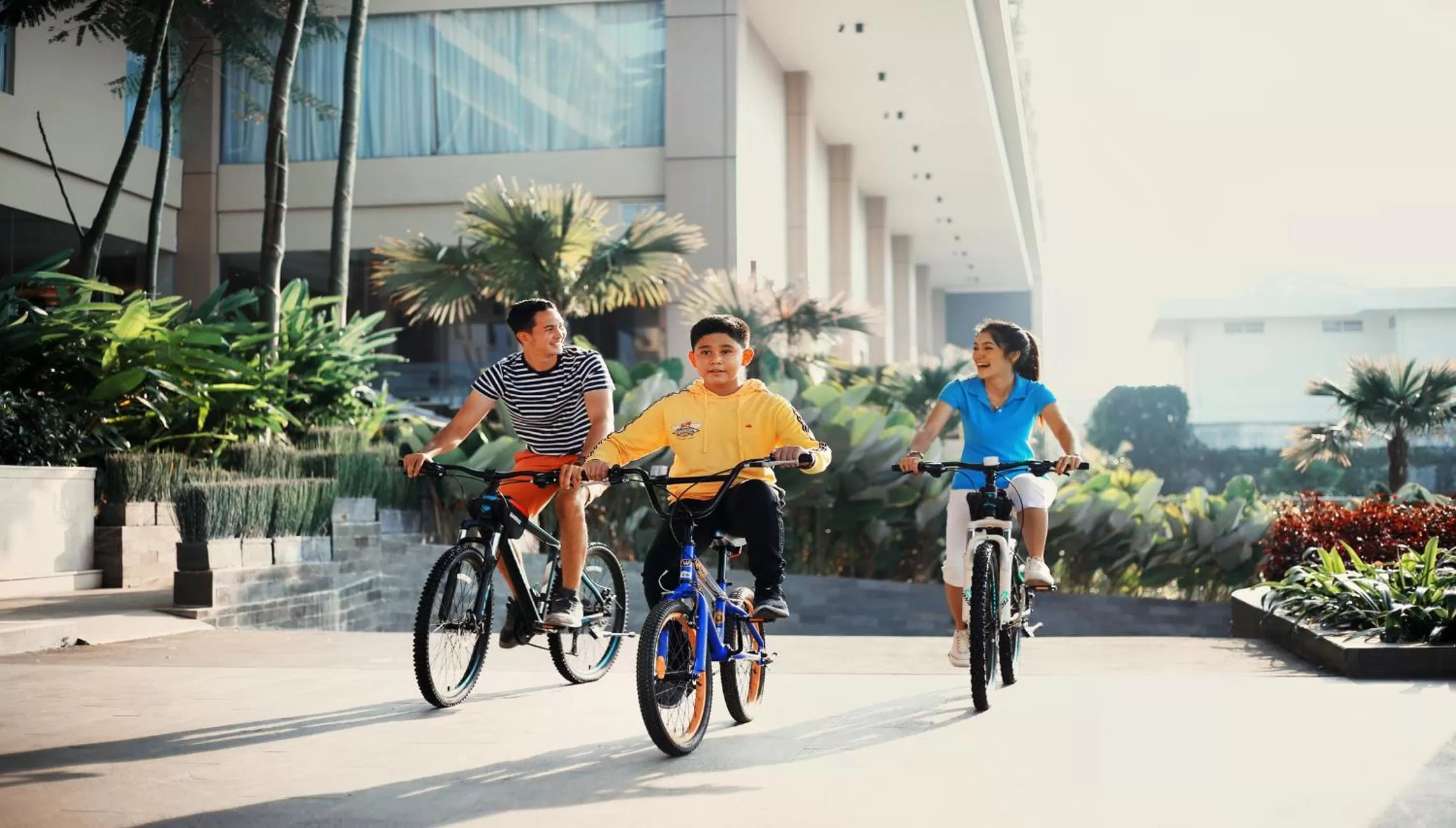 Cycling in Grand Sunshine Resort & Convention