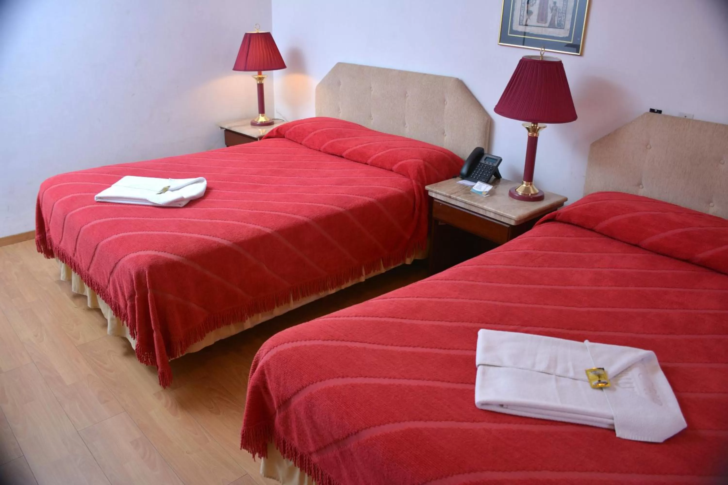 Bed in Hotel Los Ceibos