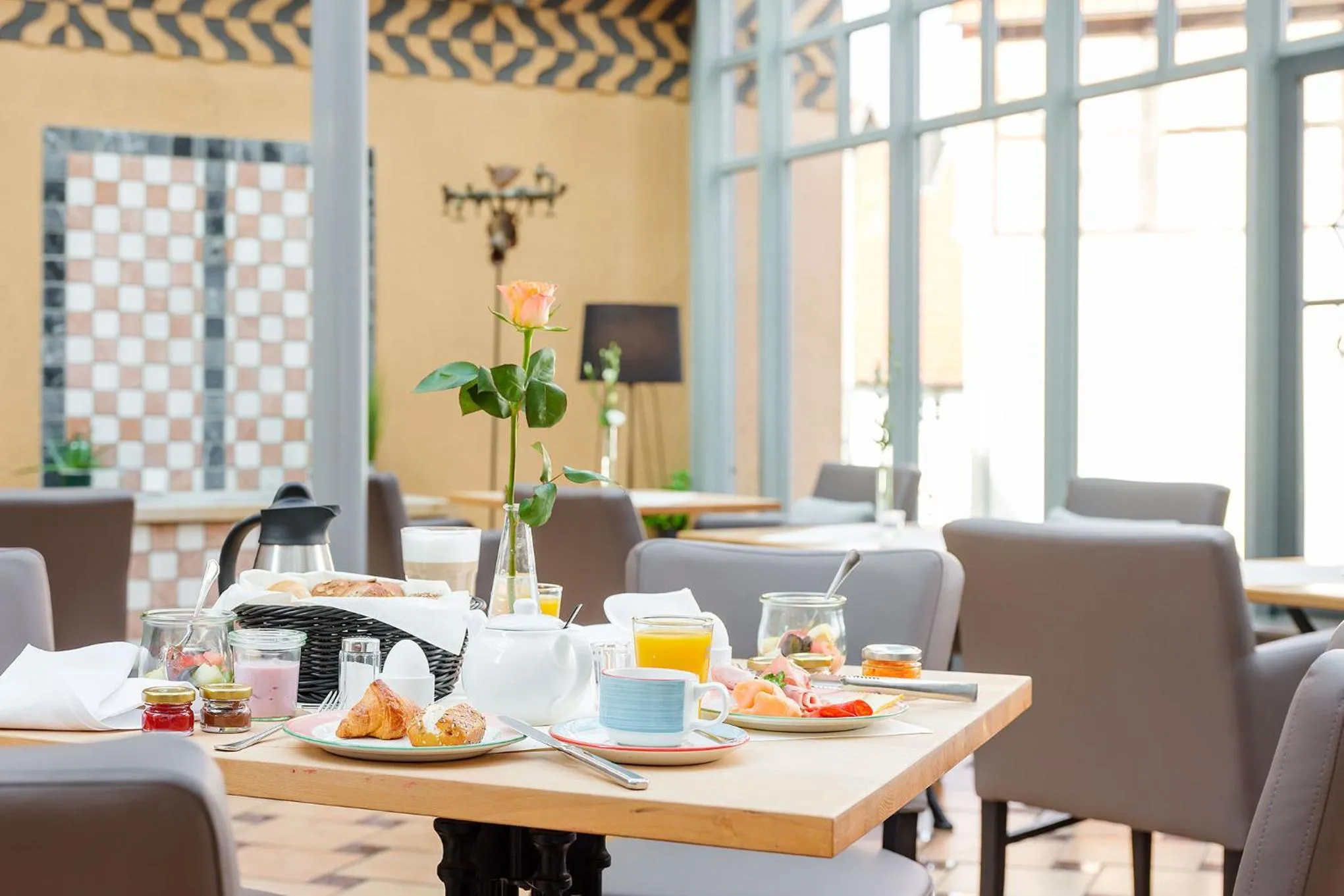 Breakfast in Hotel Arminius