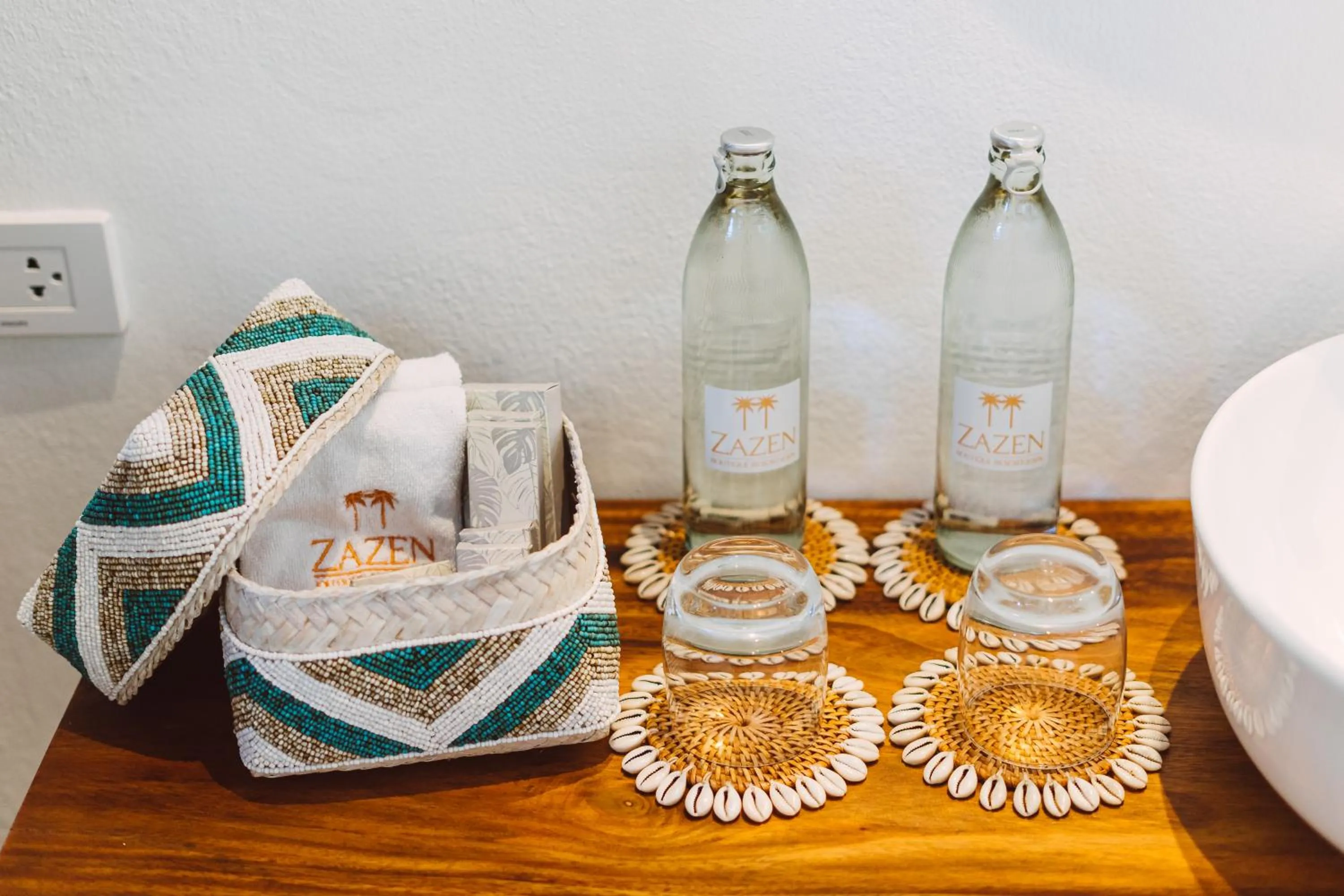 Decorative detail in Zazen Boutique Resort & Spa