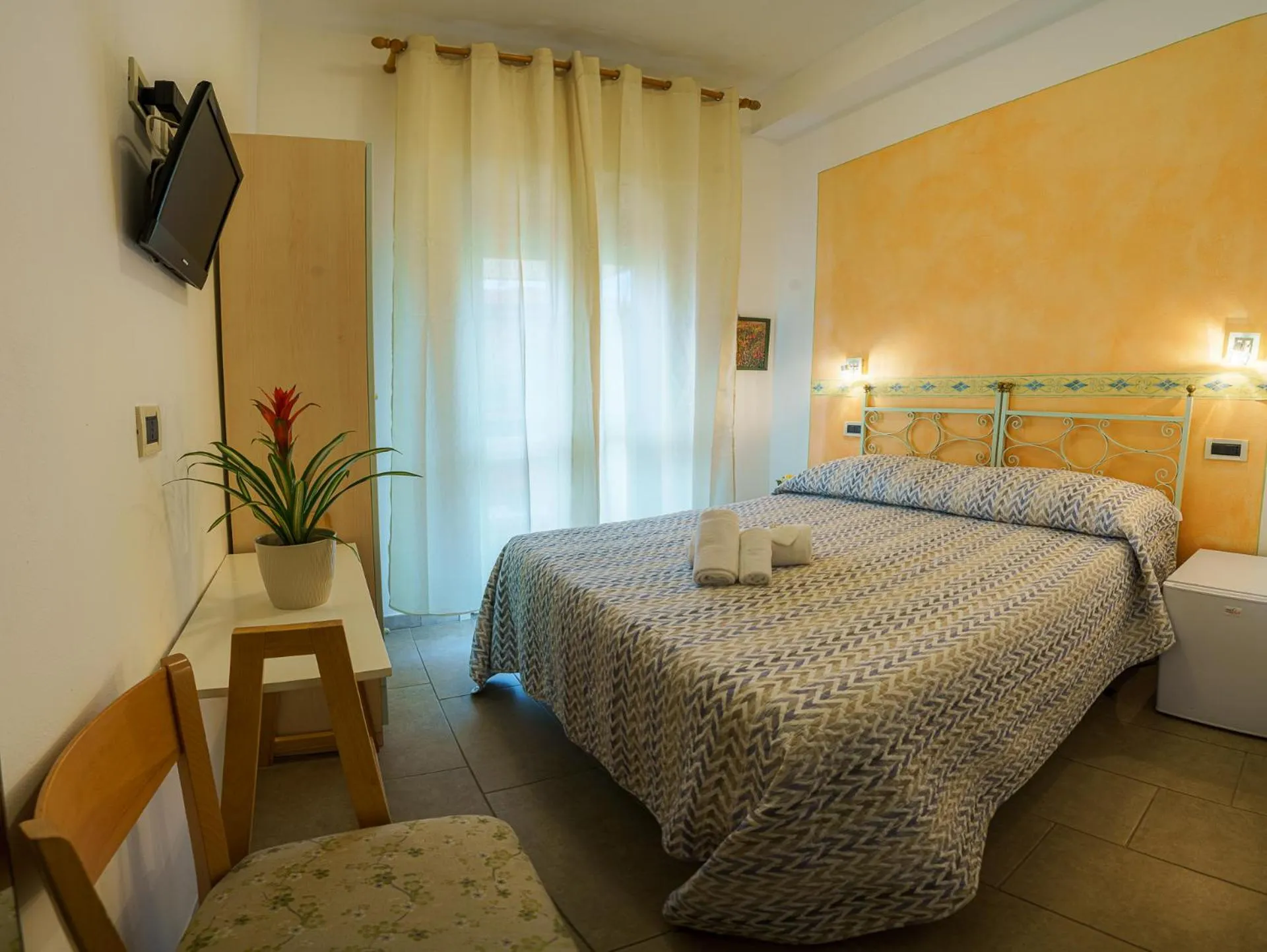 Bed in Albergo La Lampara