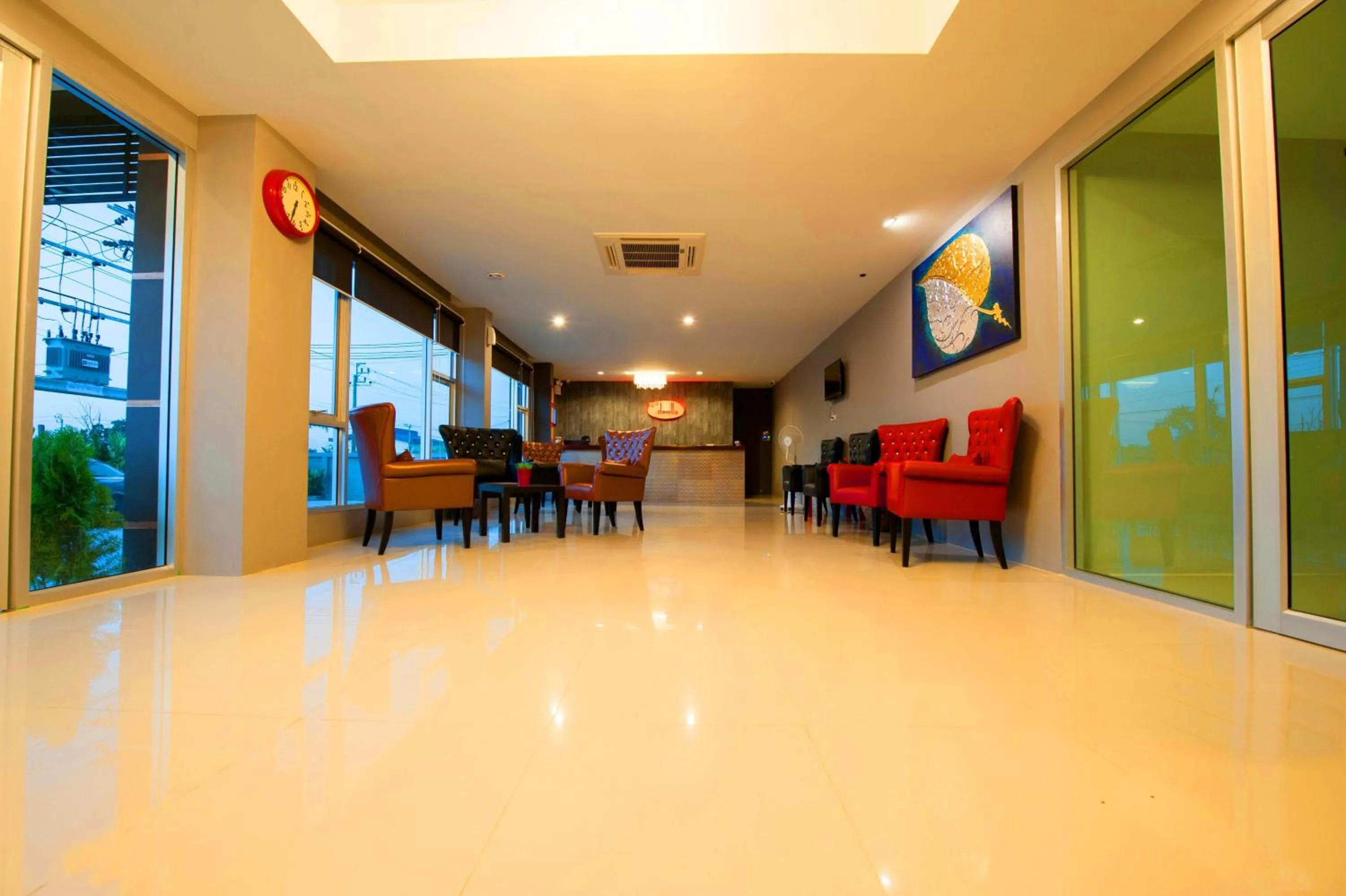 Lobby or reception in Dwella Suvarnabhumi