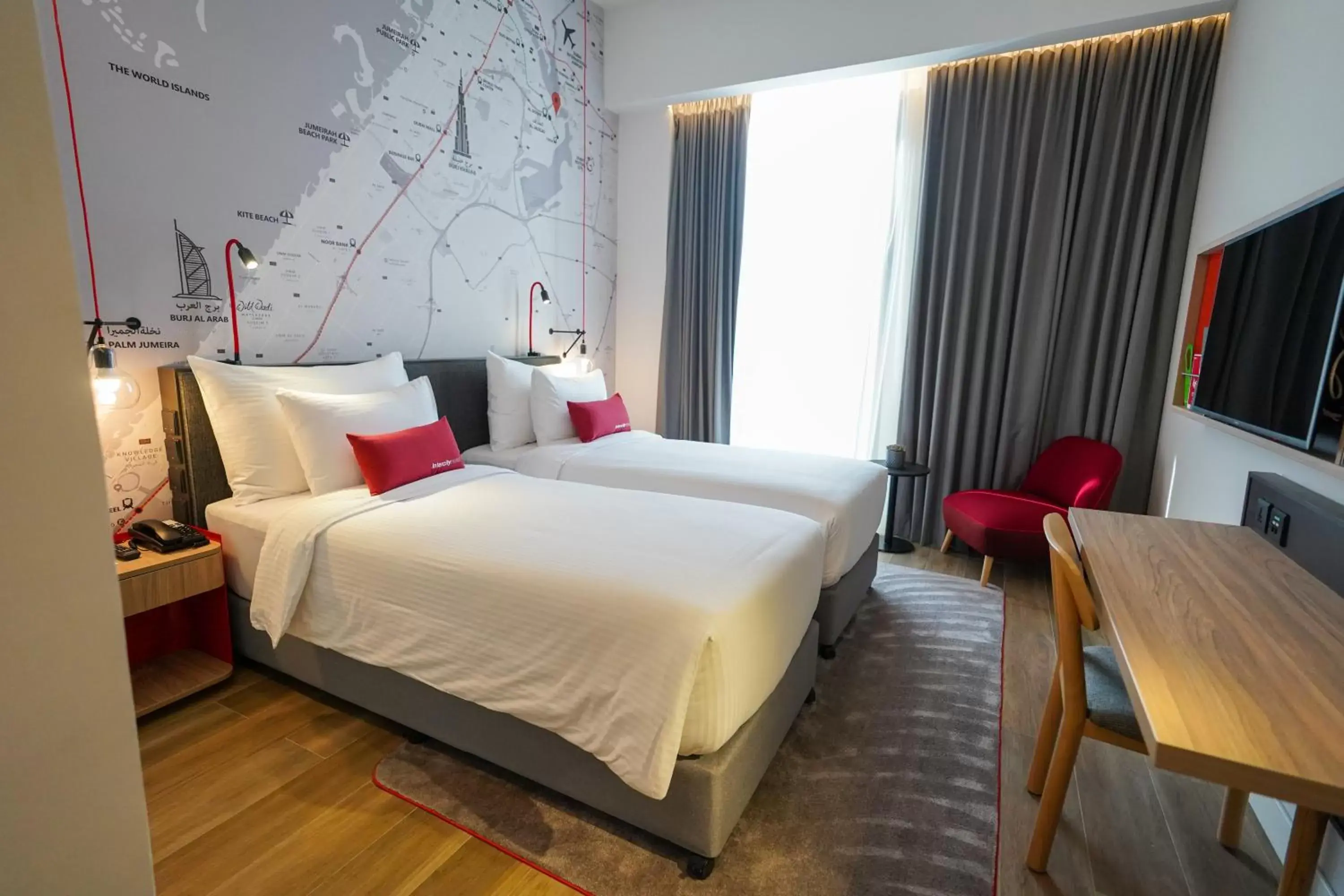 Superior Twin Room (Includes 15% Off F&B and Shuttle Service to Festival City Mall) in IntercityHotel Dubai Jaddaf Waterfront Superior Twin Room (Includes 15% Off F&B and Shuttle Service to Festival City Mall) in IntercityHotel Dubai Jaddaf Waterfront