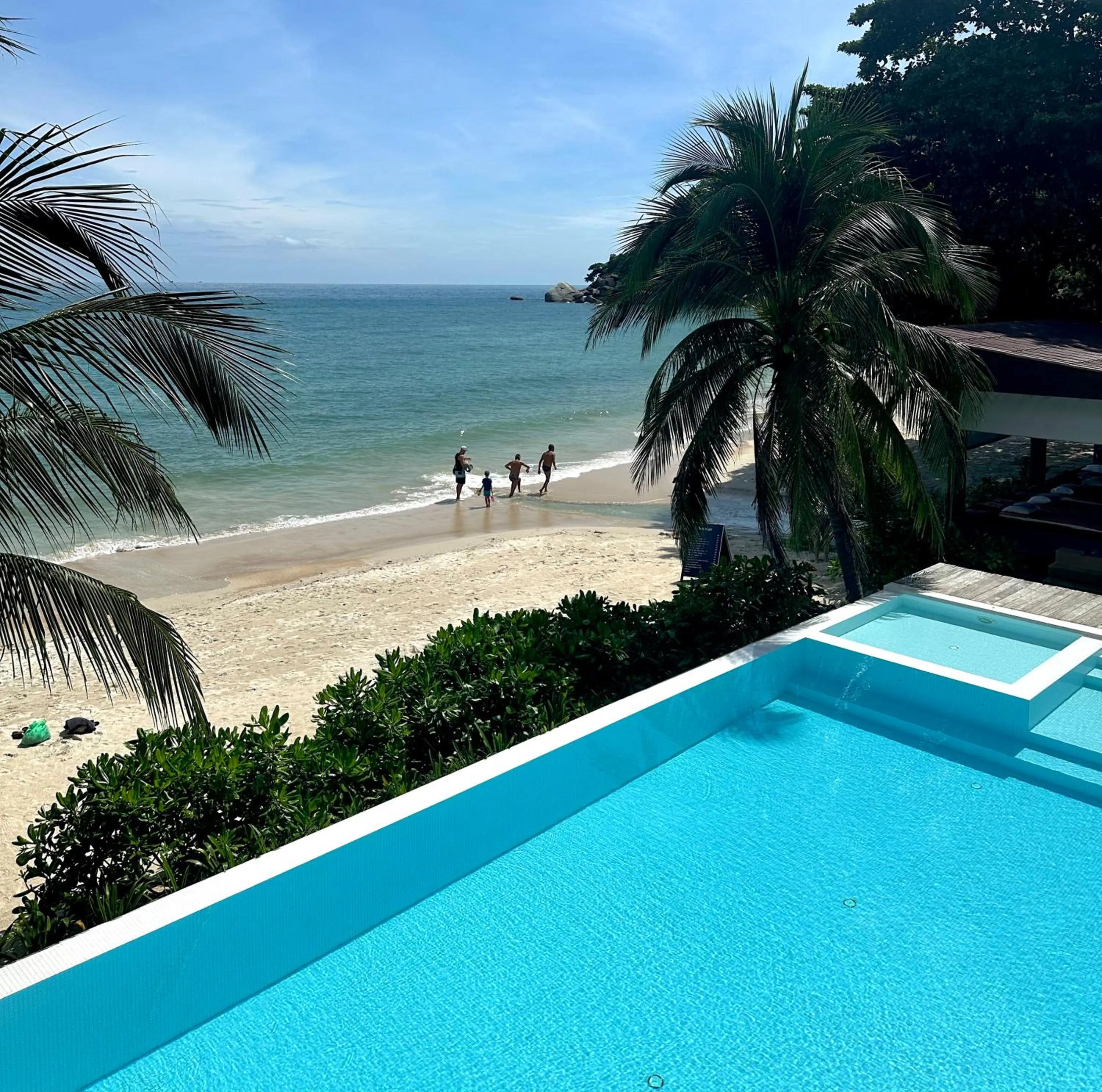 Swimming pool in Silver Beach Resort
