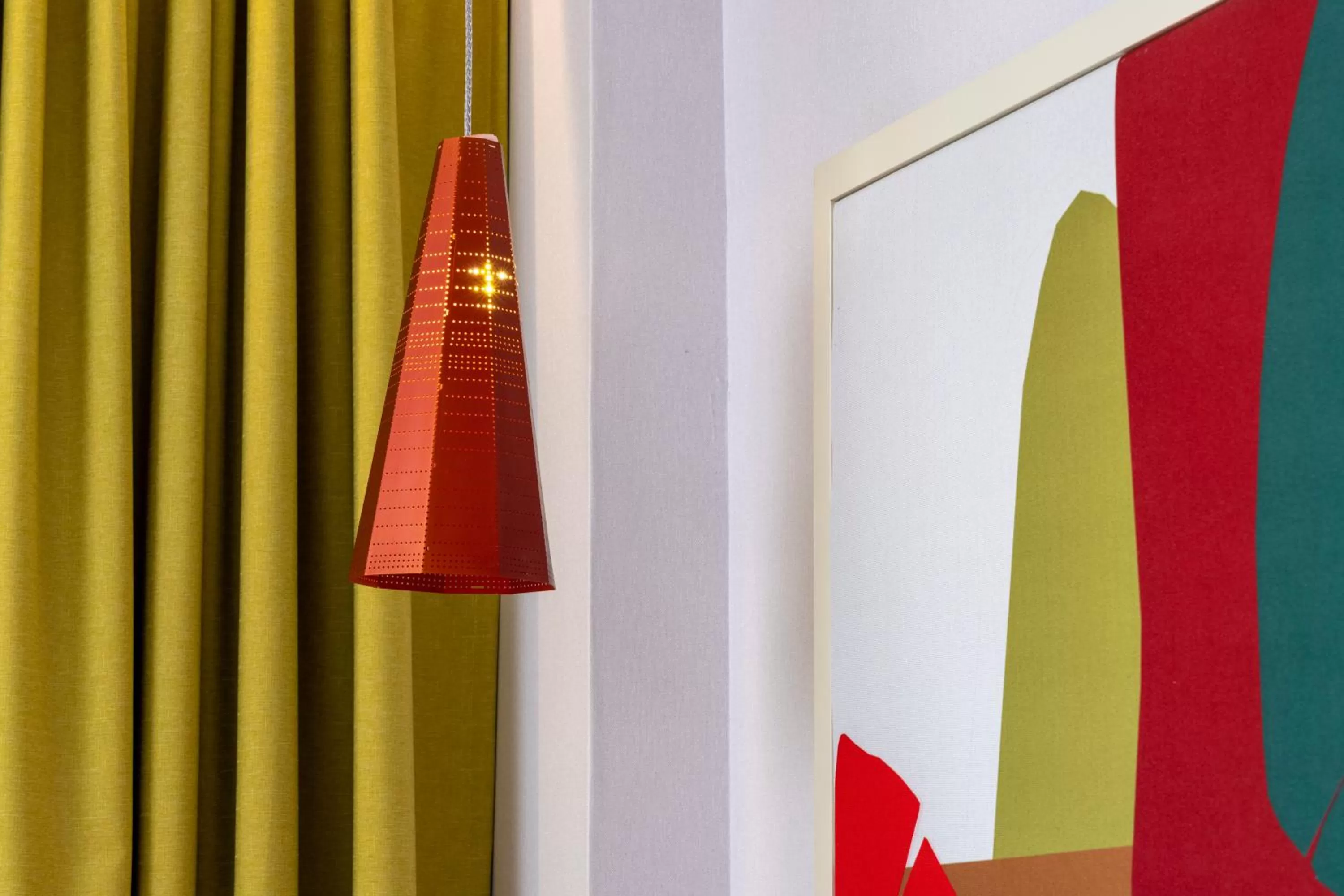 Decorative detail in Hôtel De La Paix