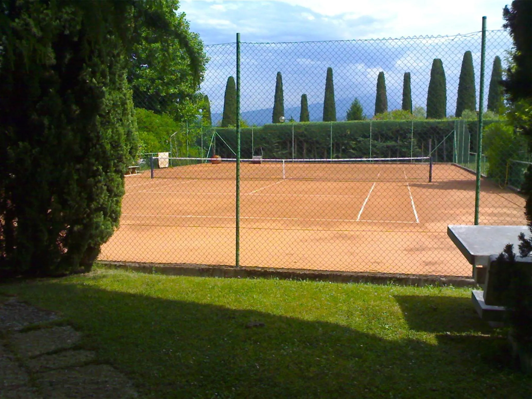 Tennis court in Parc Hotel Casa Mia