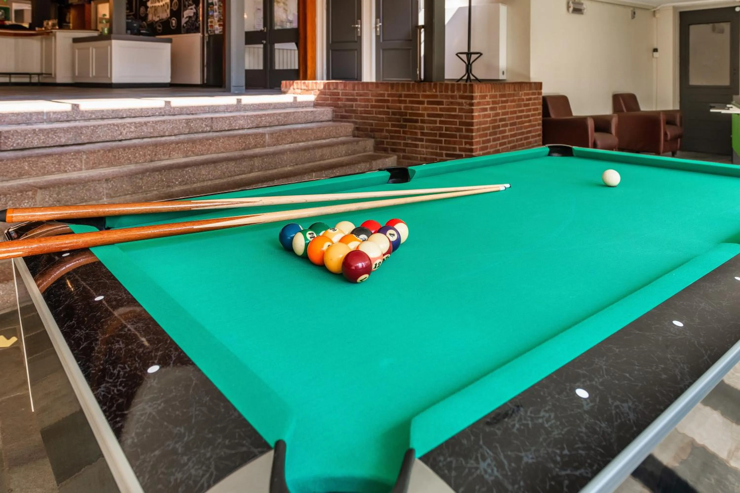 Billiard in Stayokay Hostel Apeldoorn