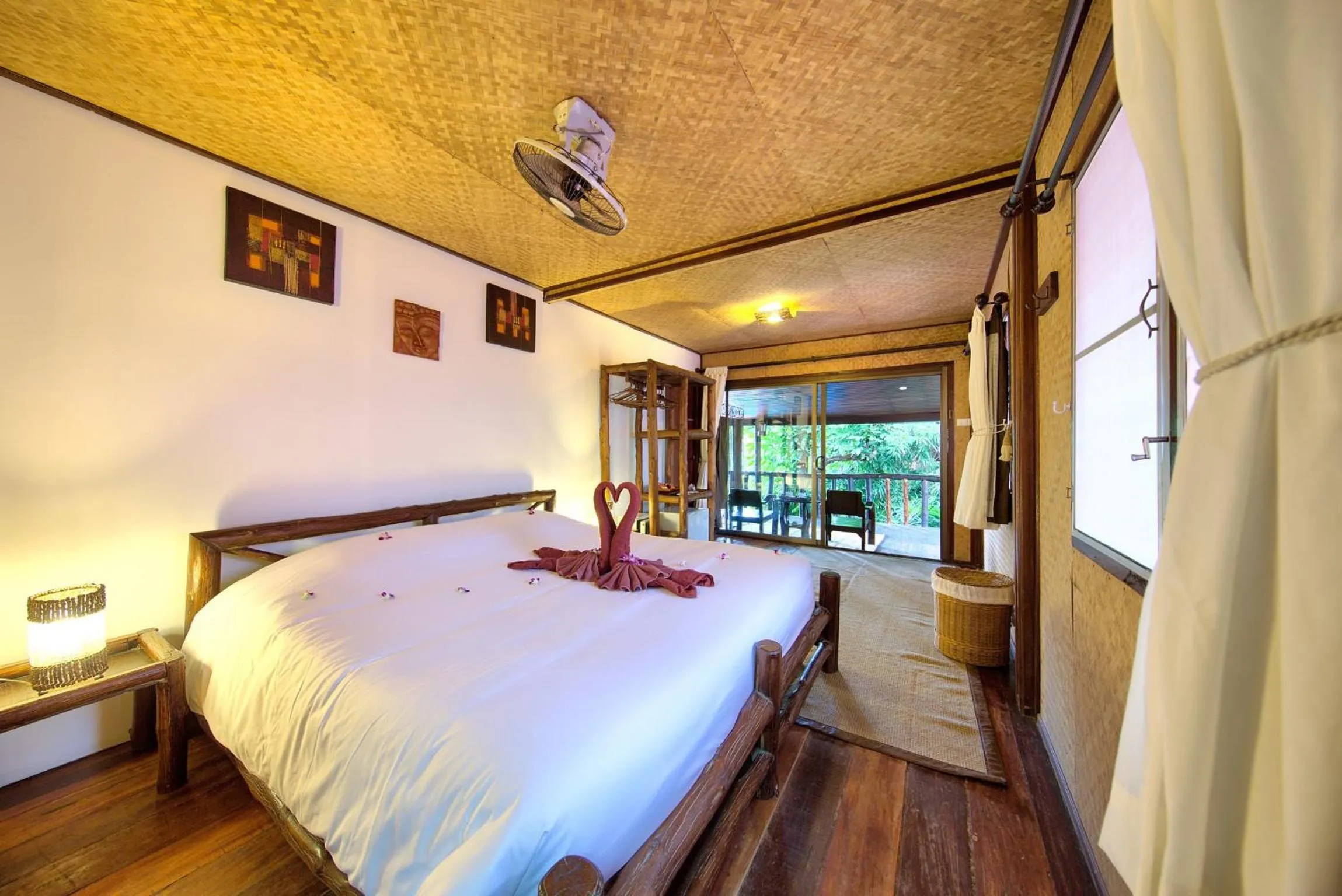 Photo of the whole room, Bed in Eden Bungalows Fisherman's village