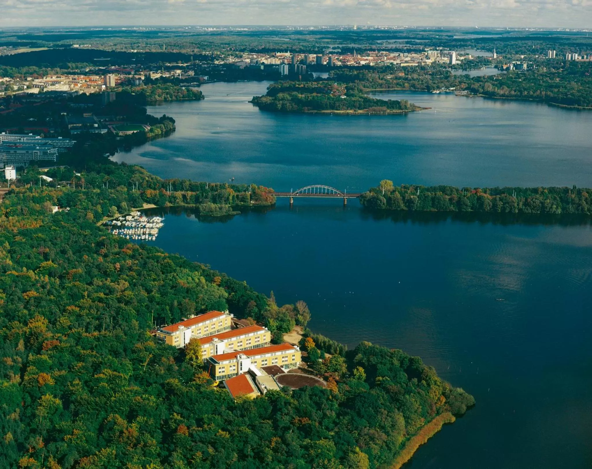 Bird's eye view in Seminaris SeeHotel Potsdam