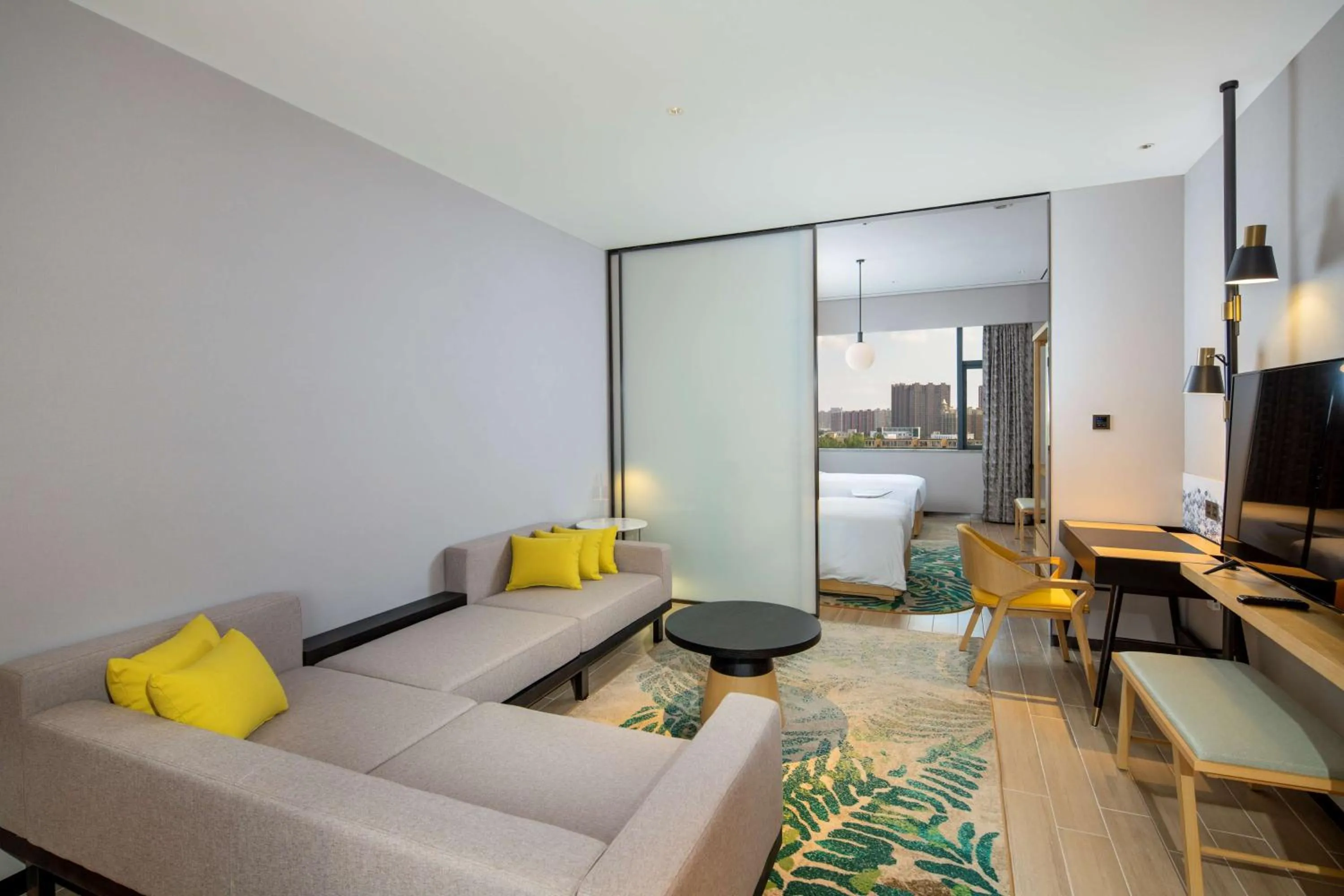 Bed in Hilton Garden Inn Changchun Economic Development Zone