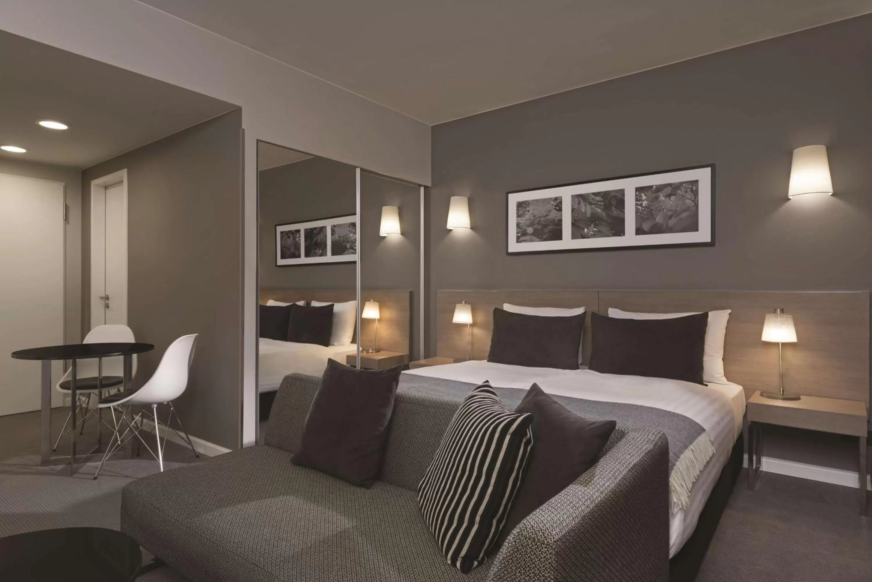 Studio with Balcony in Adina Apartment Hotel Hamburg Michel