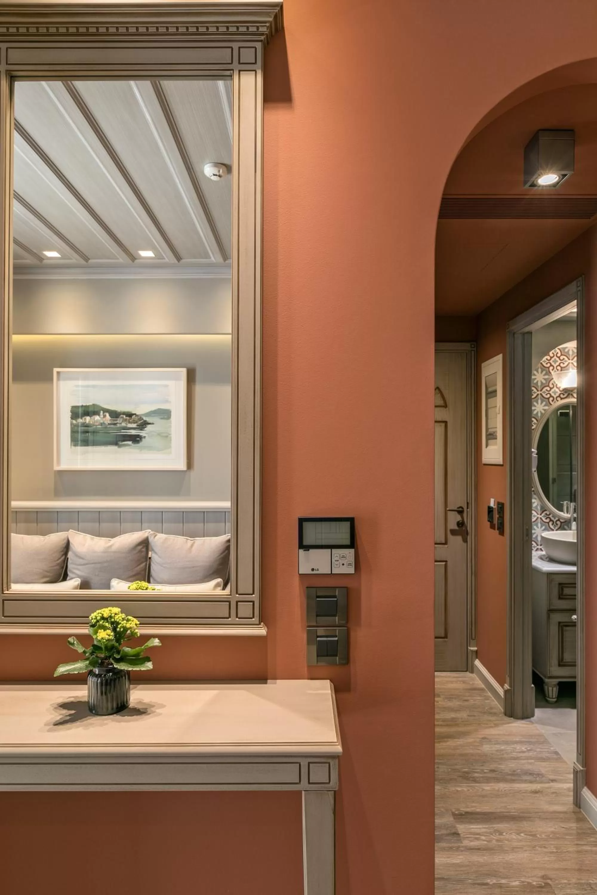 Living room in Estia Boutique Apartments