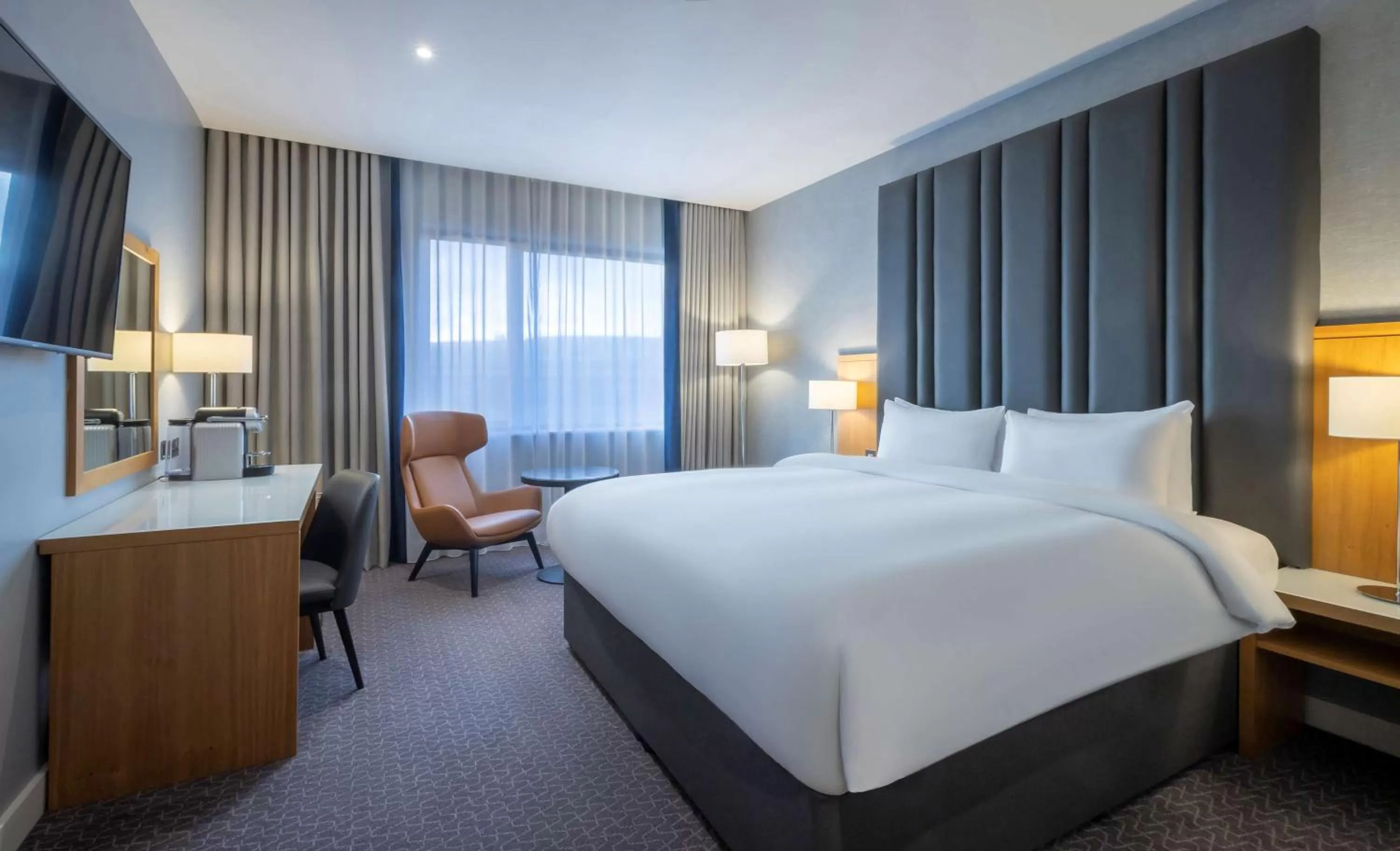 Decorative detail, Bed in Radisson Blu Hotel, Letterkenny