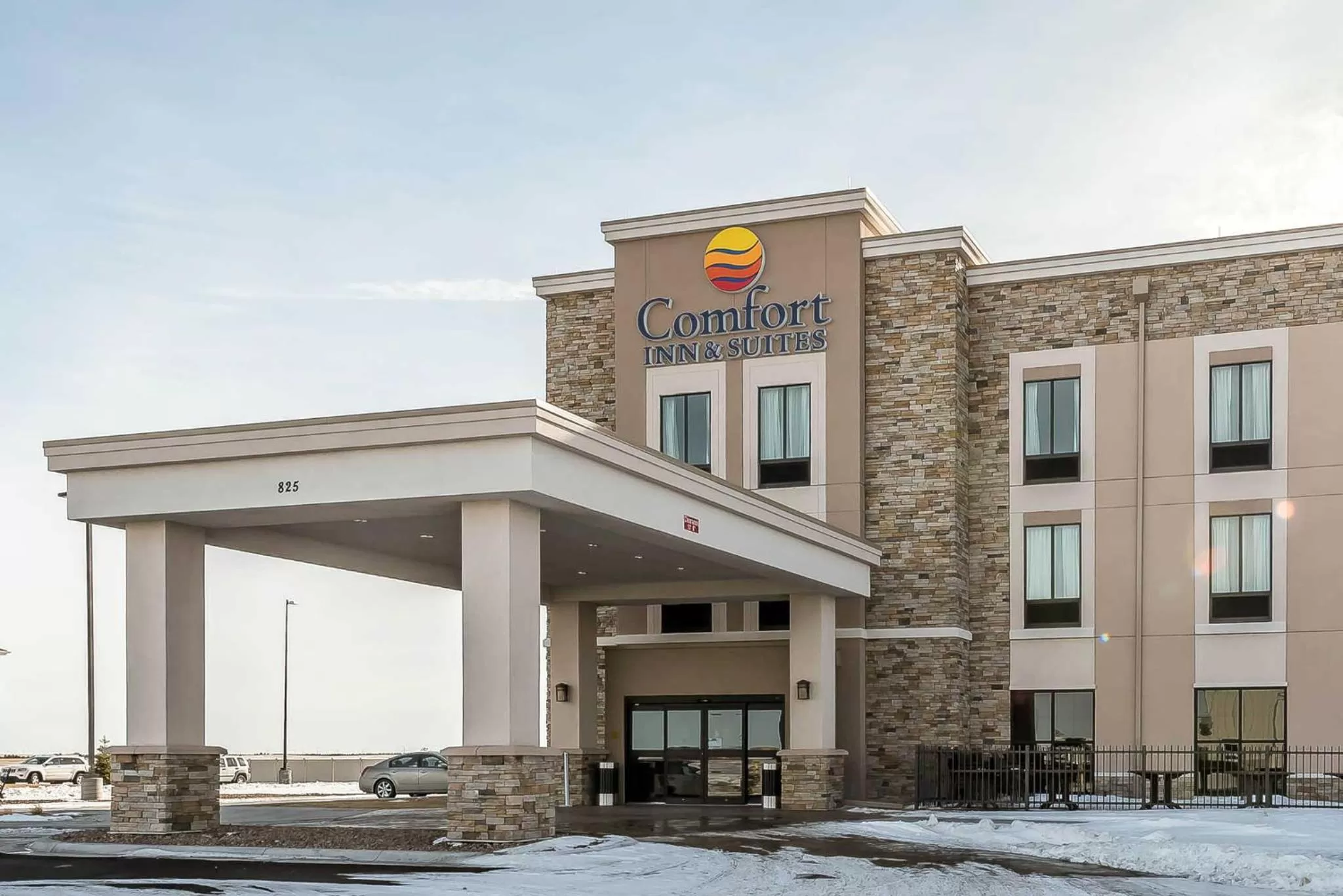 Property building in Comfort Inn & Suites Sidney I-80