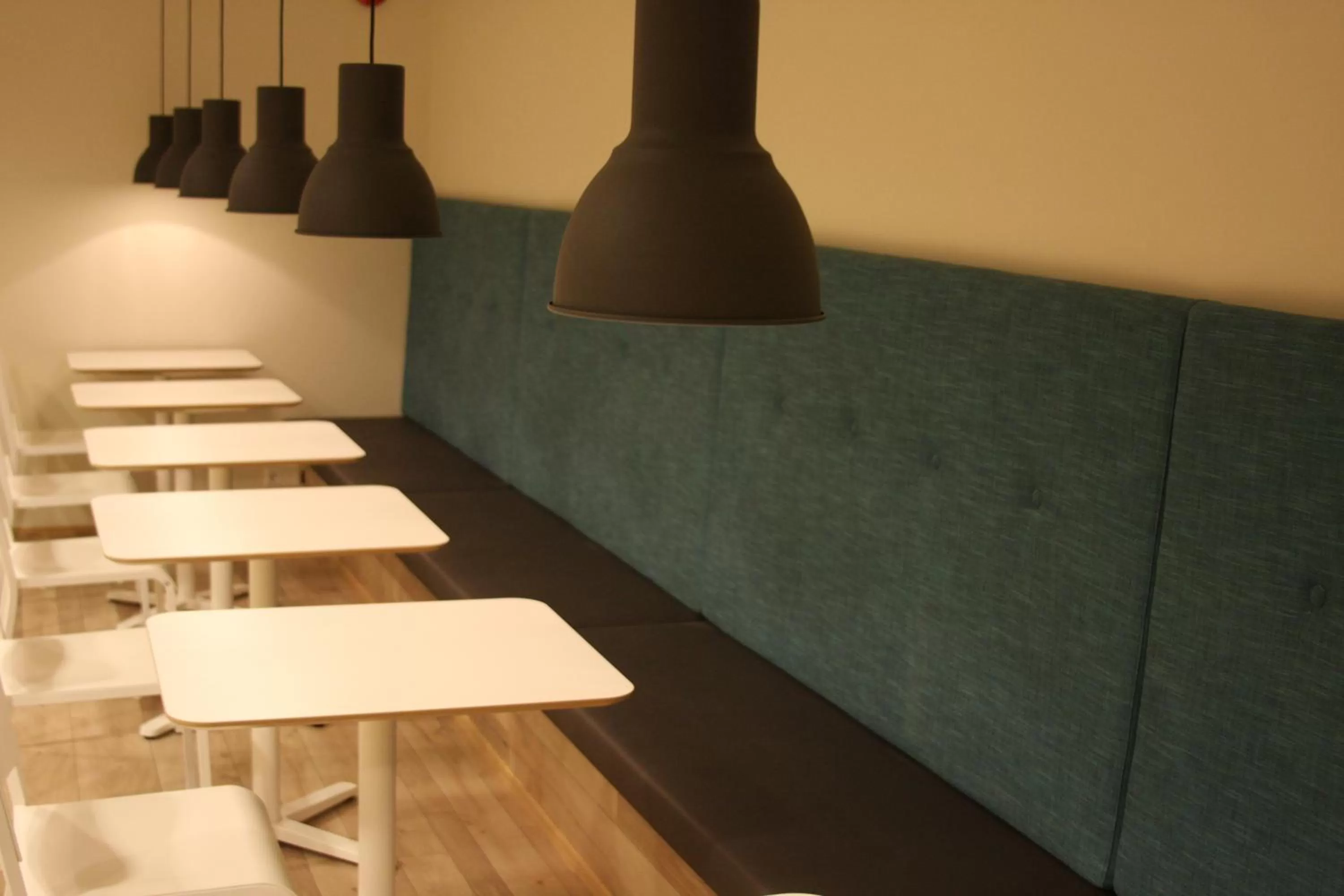 Seating area in Milk Factory