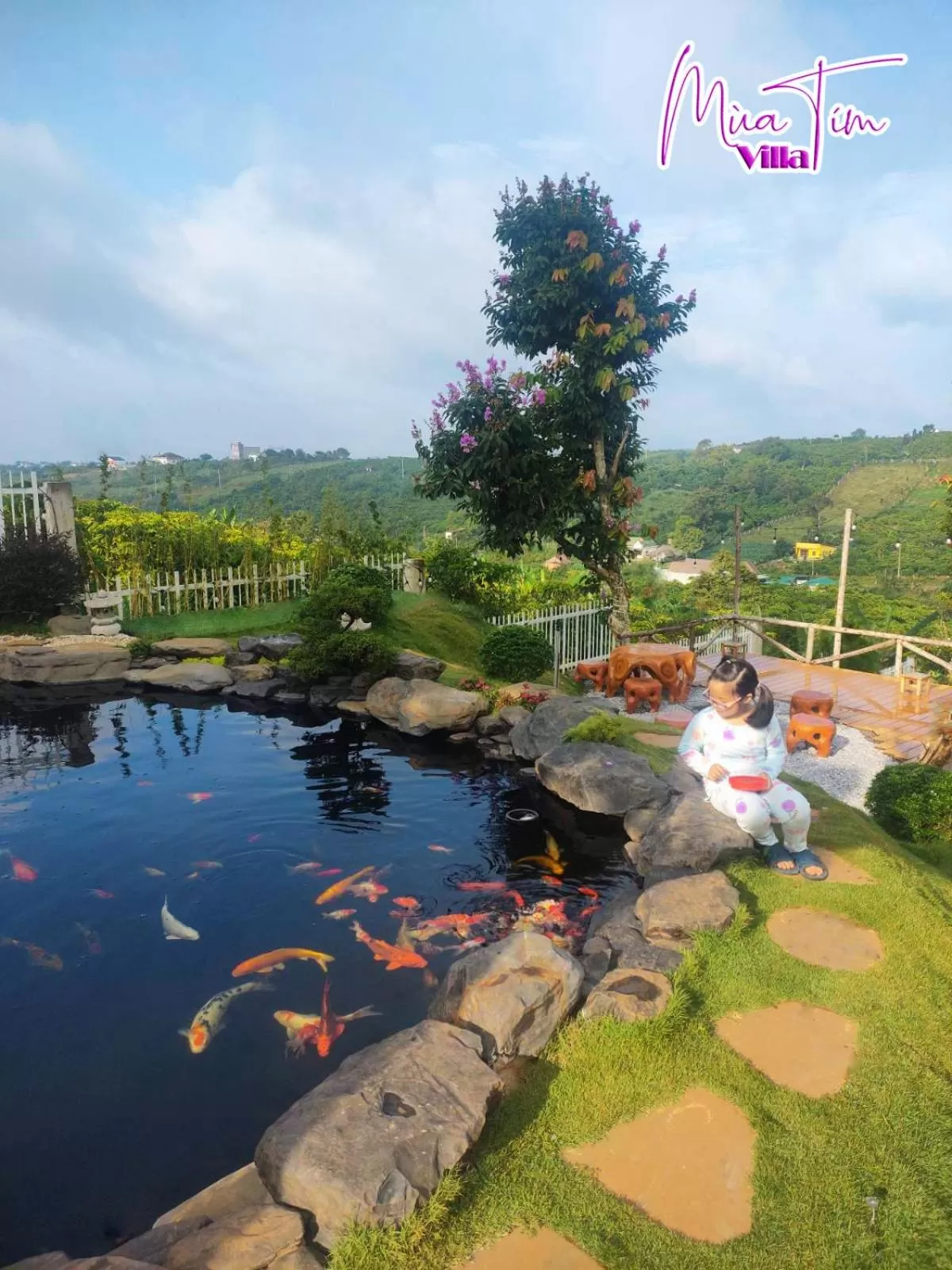 Lake view in Mùa Tím Villa