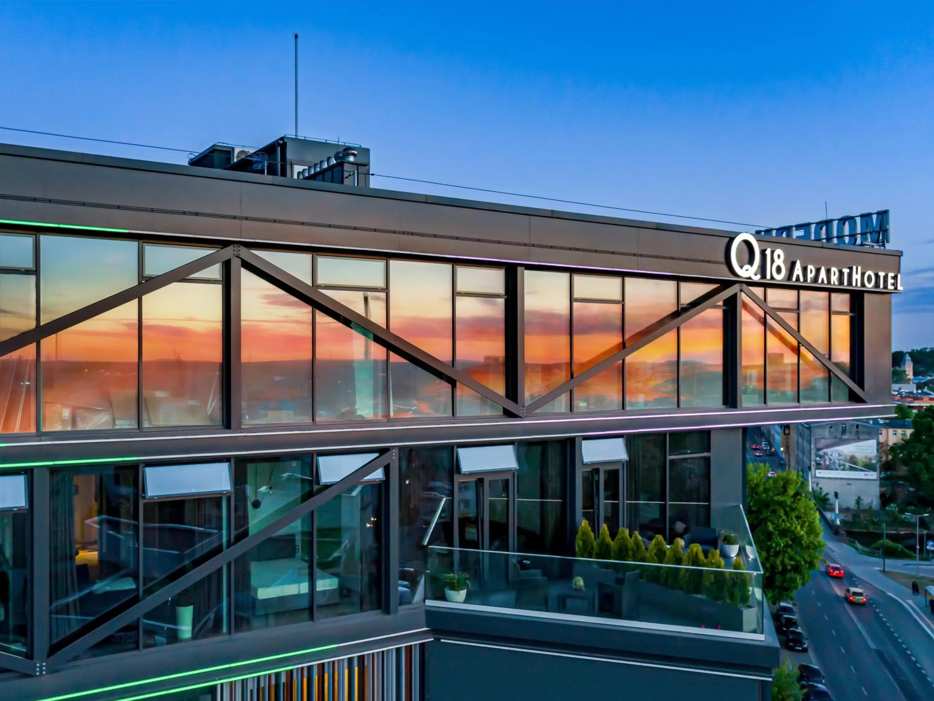 Property building in Q18 ApartHotel