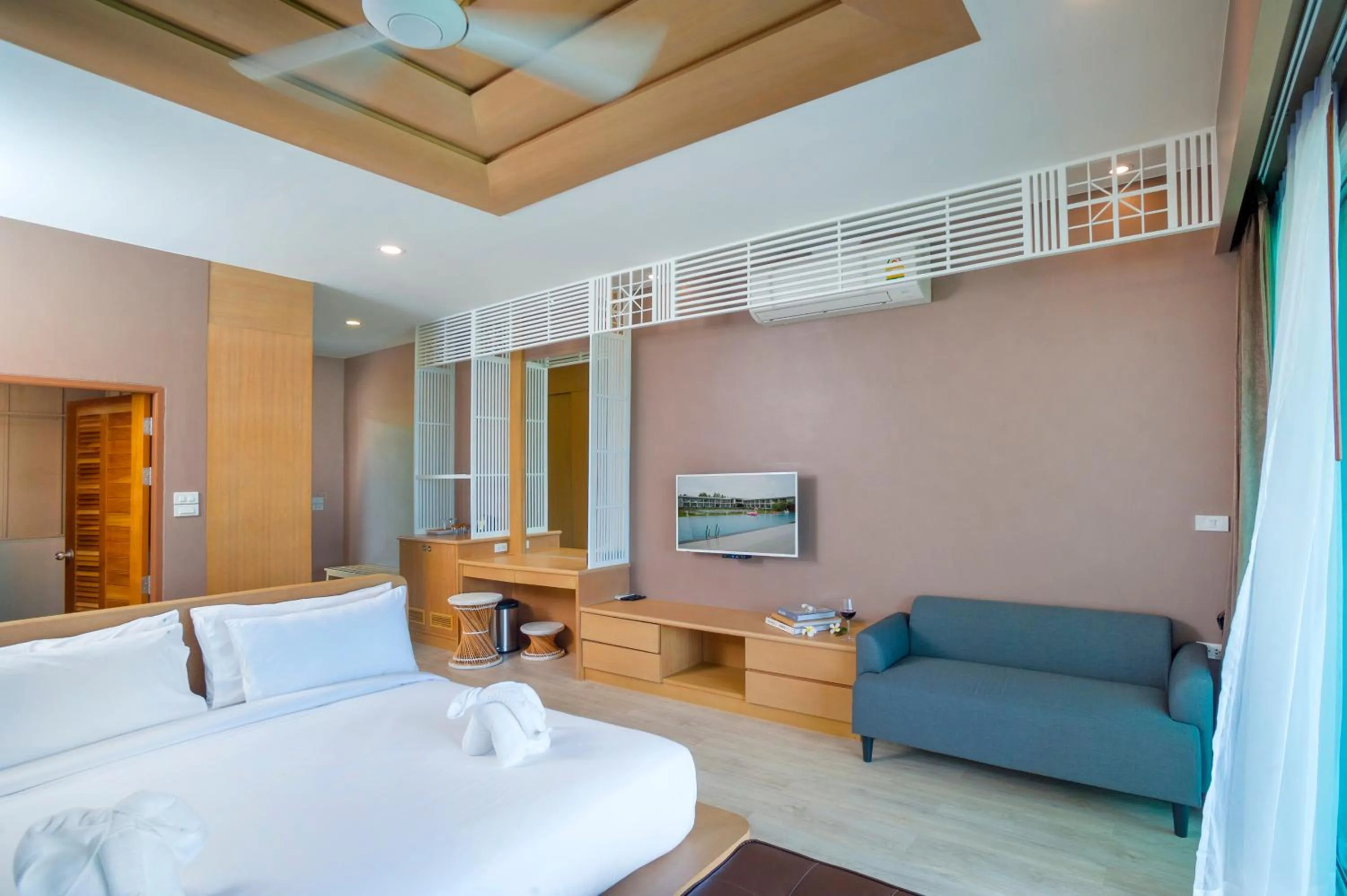 Bed in Baan Rim Ao