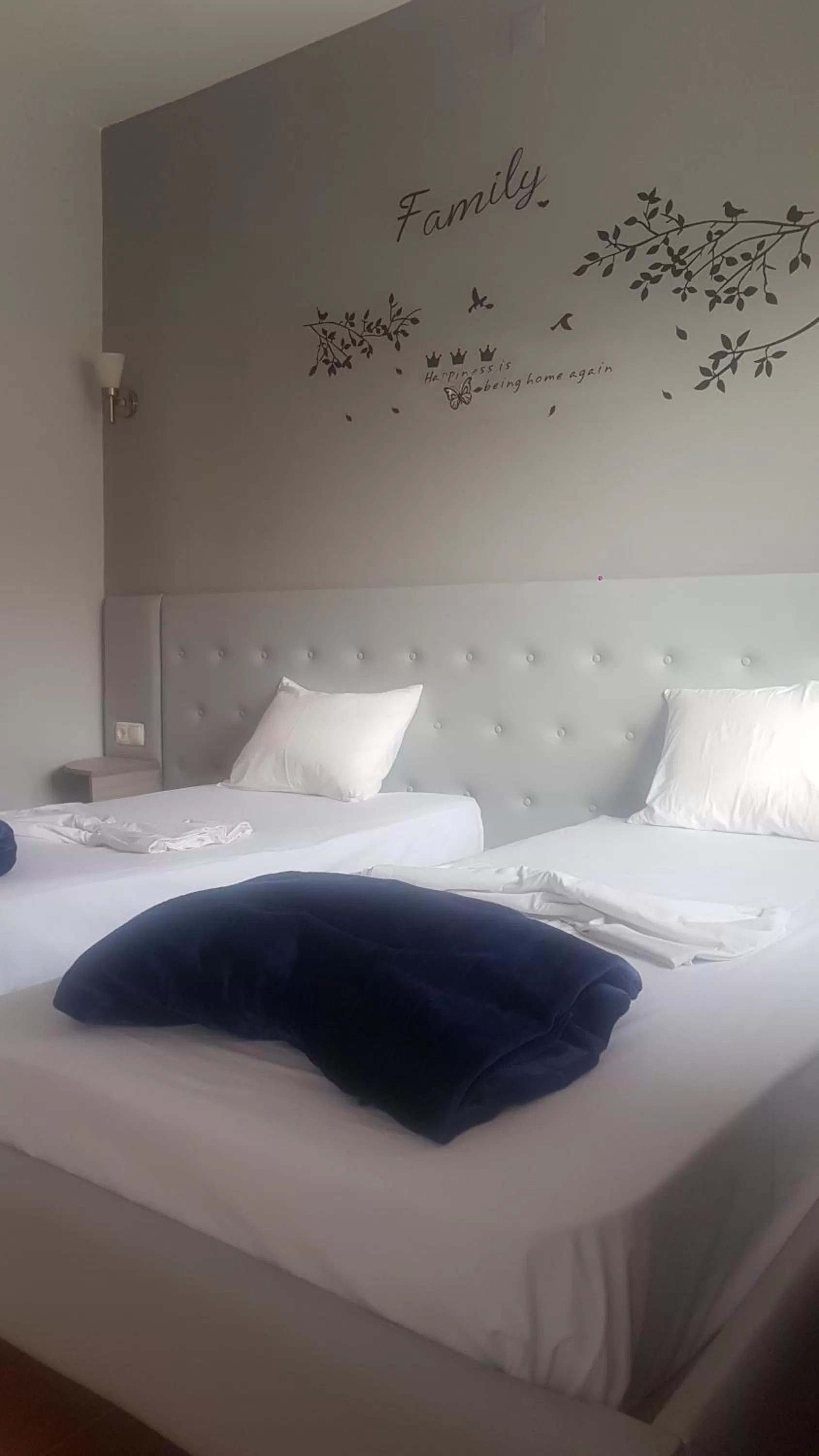 Bed in Pensão Asa Branca