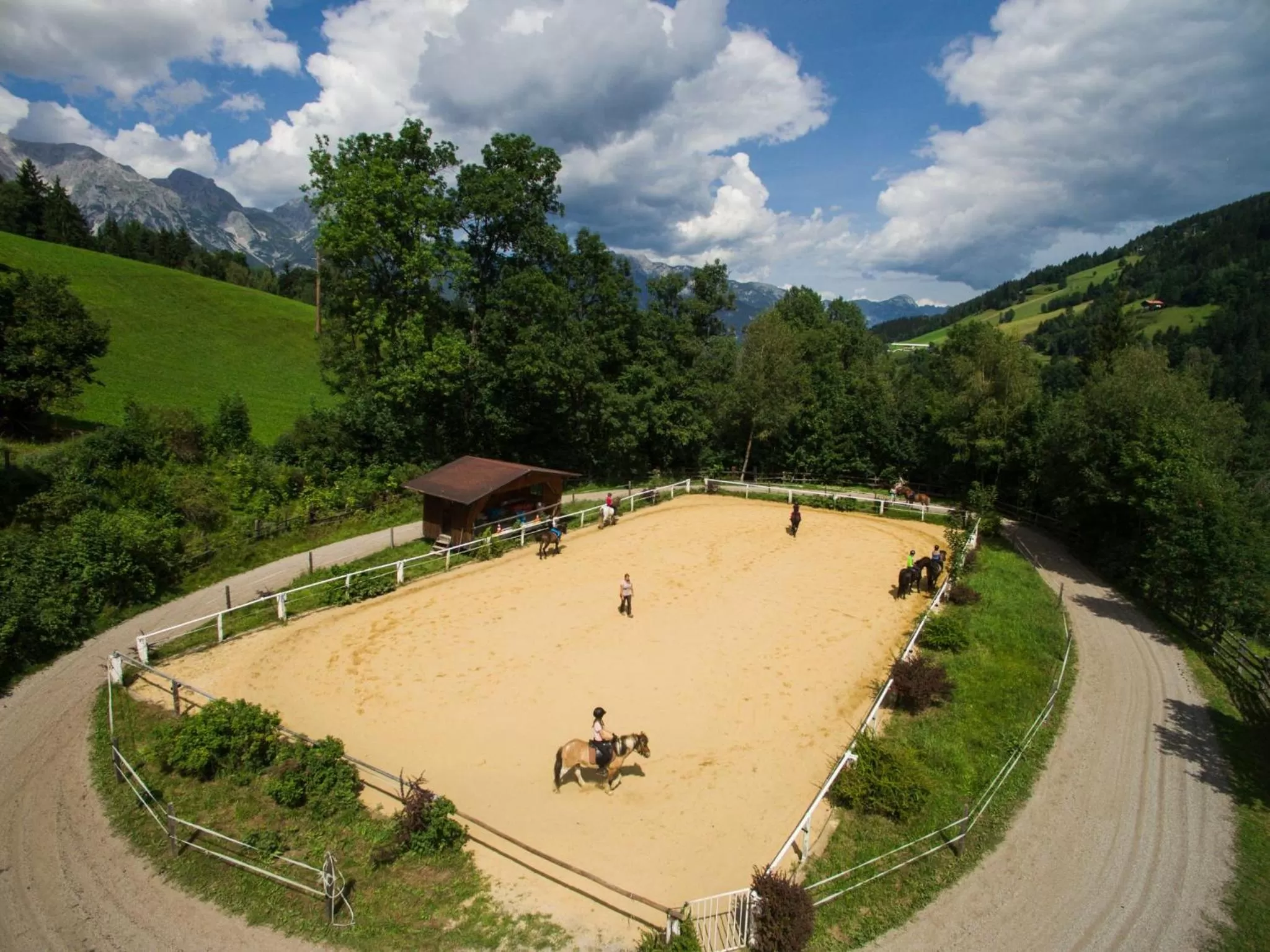 Horse-riding in Seiterhof