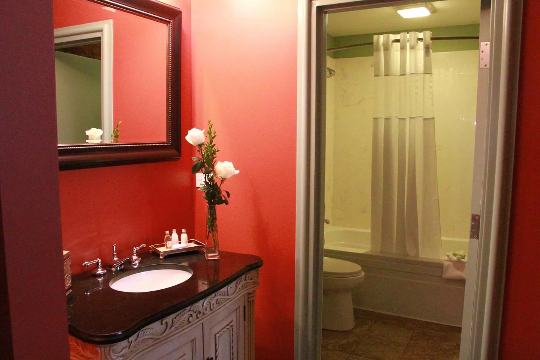 Bathroom in The Historic Brookstown Inn, Trademark Collection by Wyndham