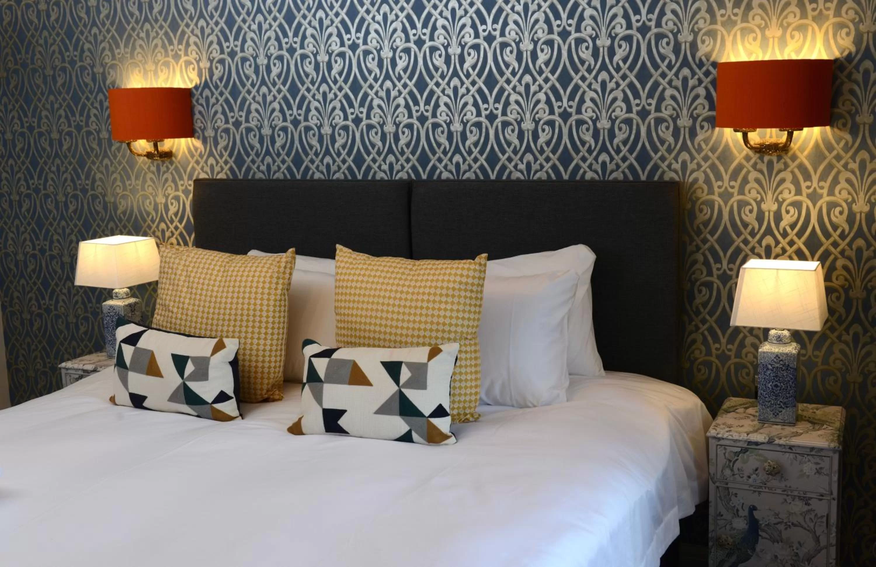 Bed in The Kings Head Inn