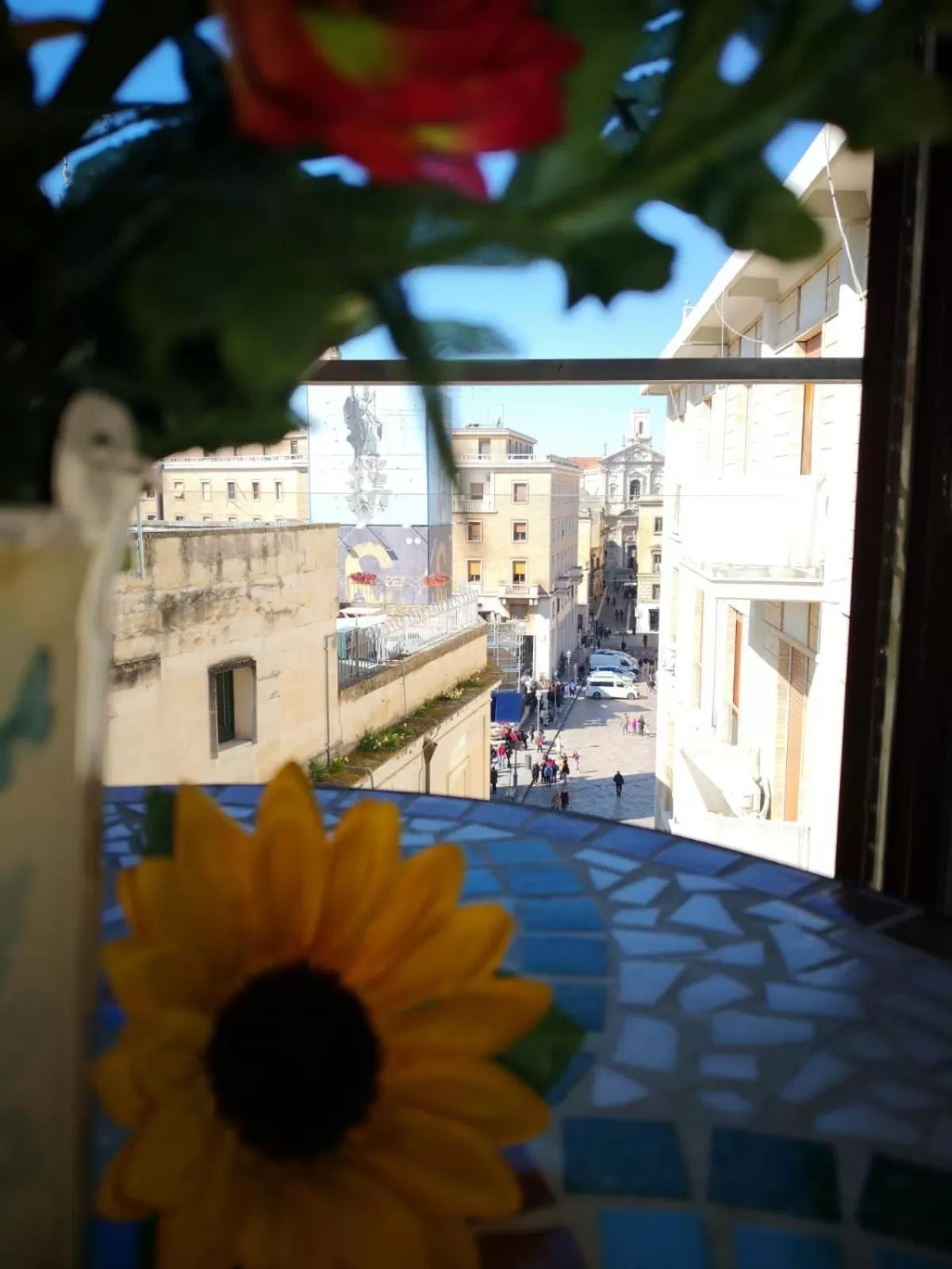 City view in Sant'Oronzo Rooms