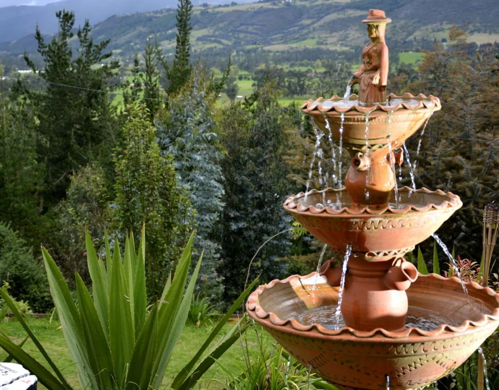 Garden in El Pedregal Sopó