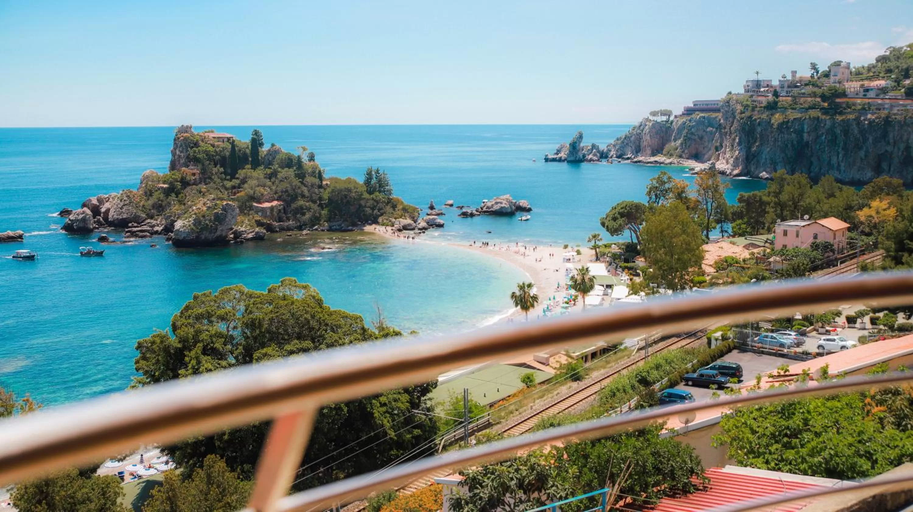 Balcony/Terrace in Taormina Panoramic Hotel