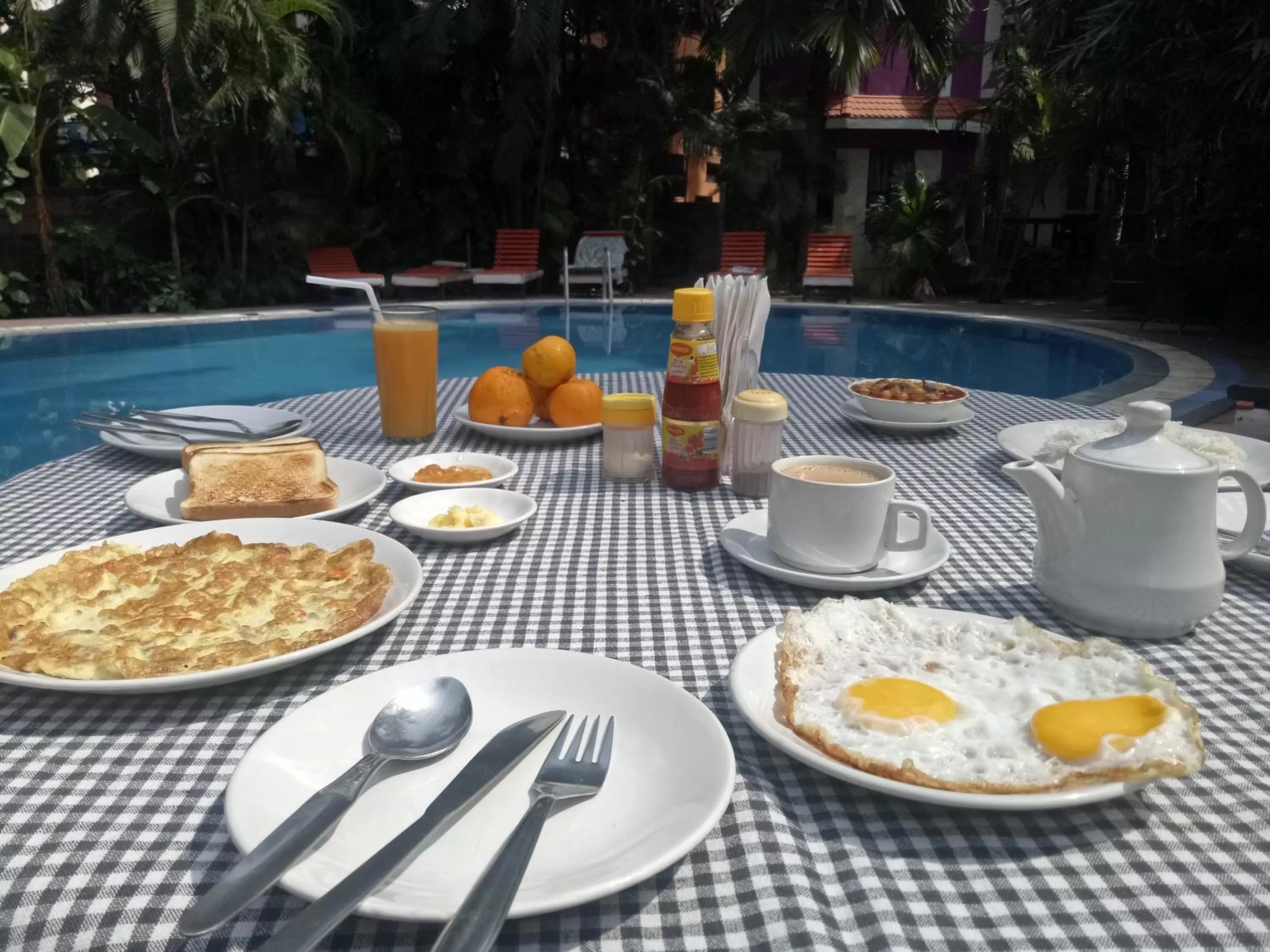Breakfast in Wilson Ayurvedic Beach Resorts