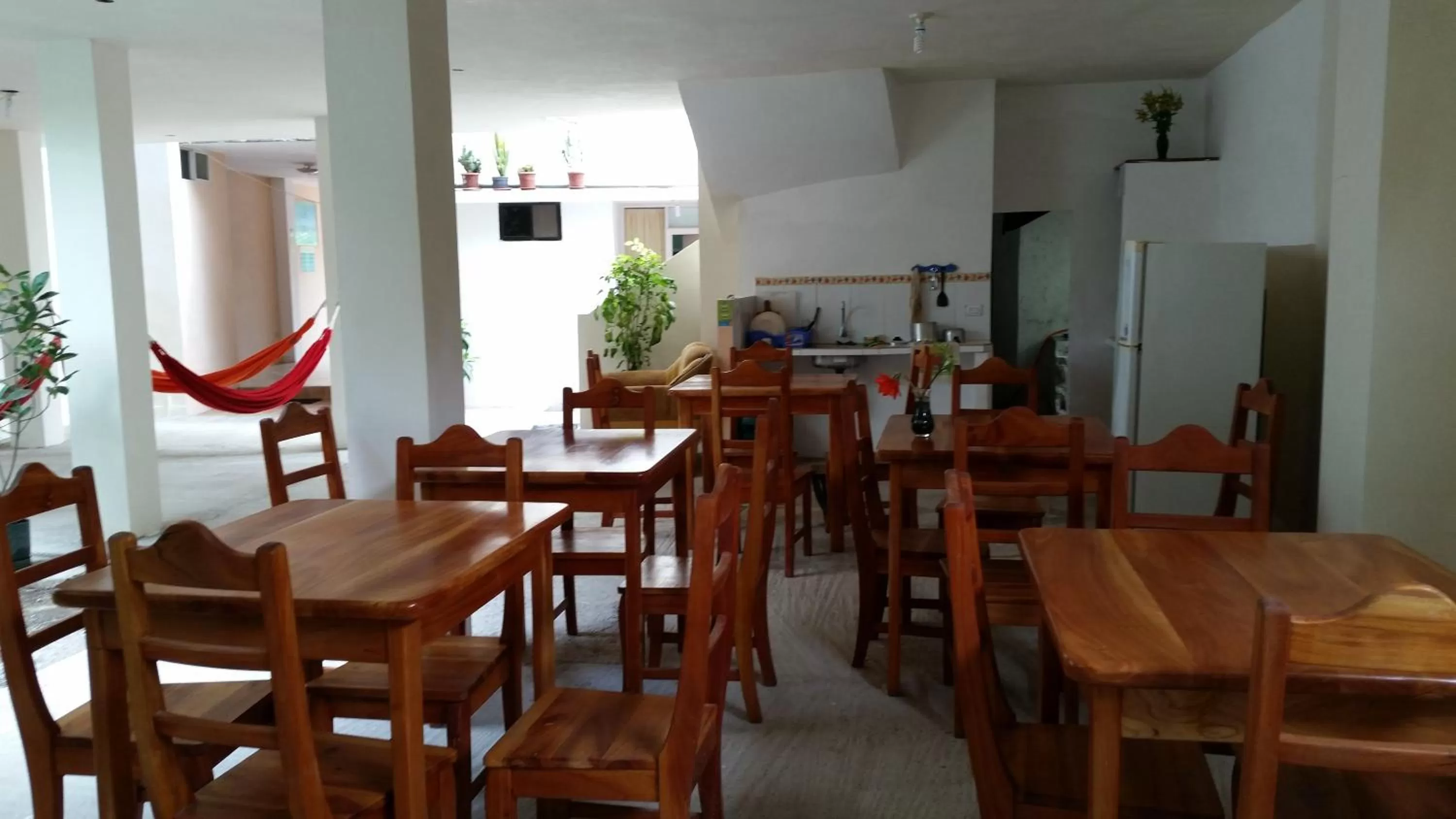 Coffee/tea facilities, Restaurant/Places to Eat in Hostal Cerro Azul