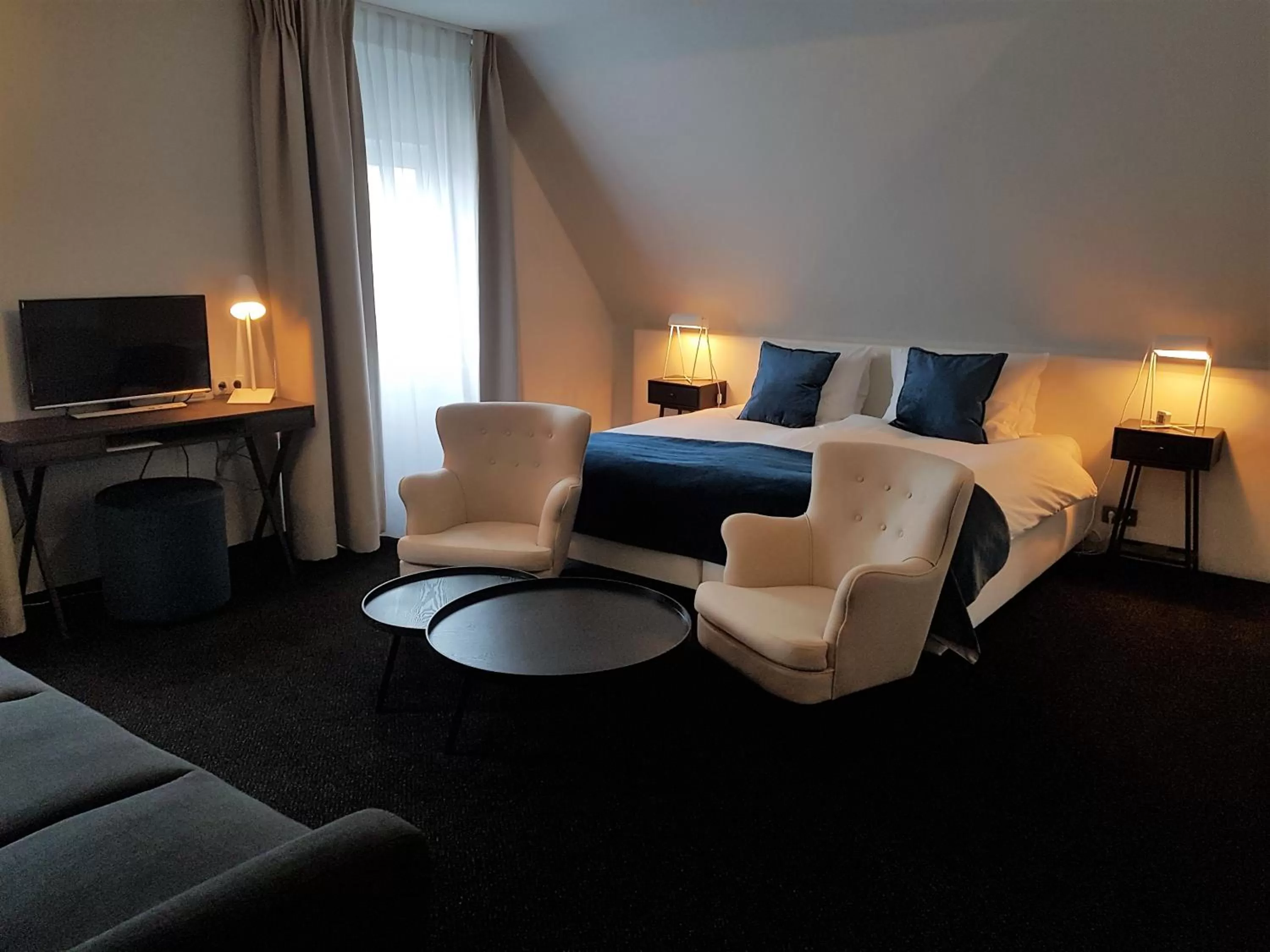 Bed in Hotel Herrloh