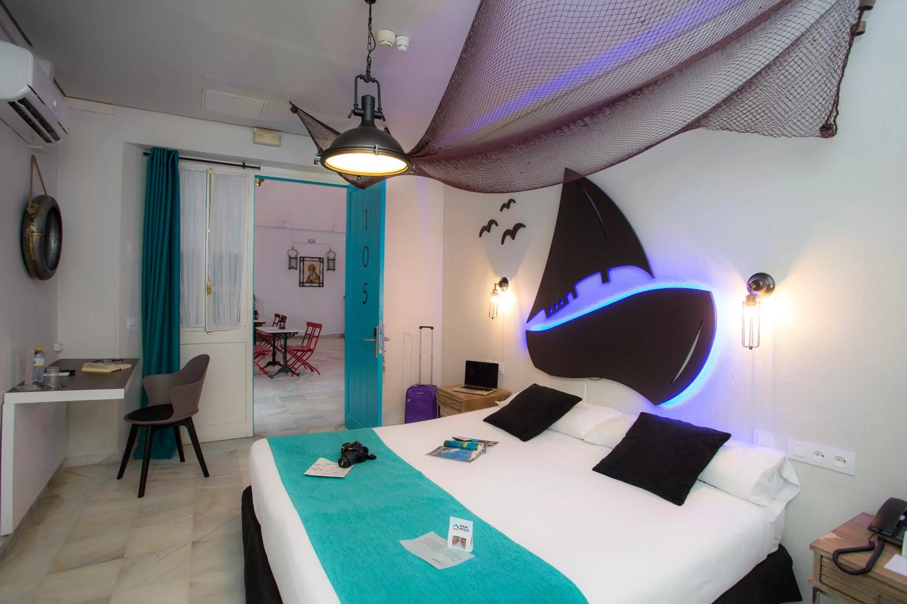 Bedroom, Bed in Casual de las Letras Sevilla