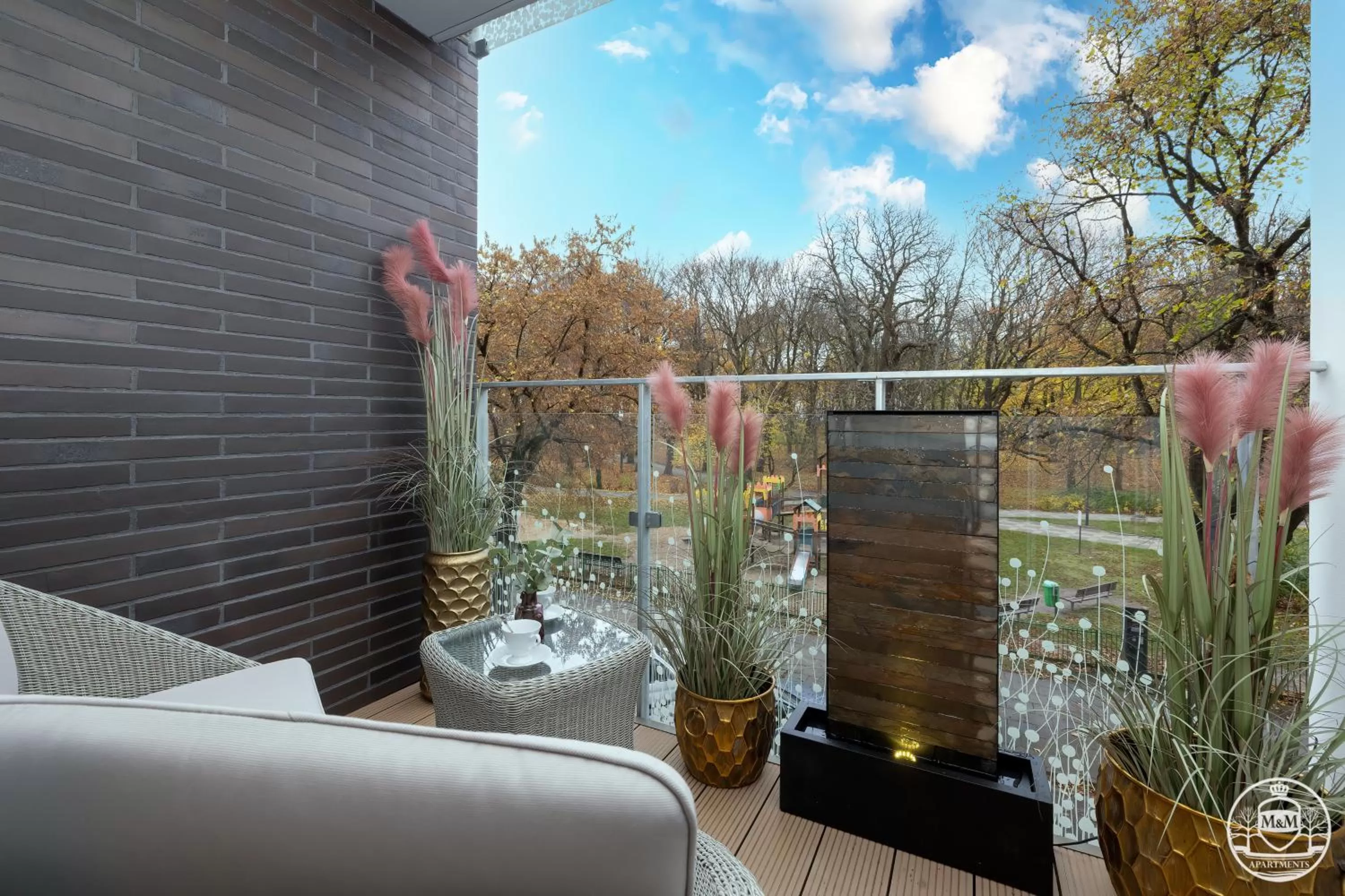 Balcony/Terrace in Nadmorskie Tarasy - Apartments M&M