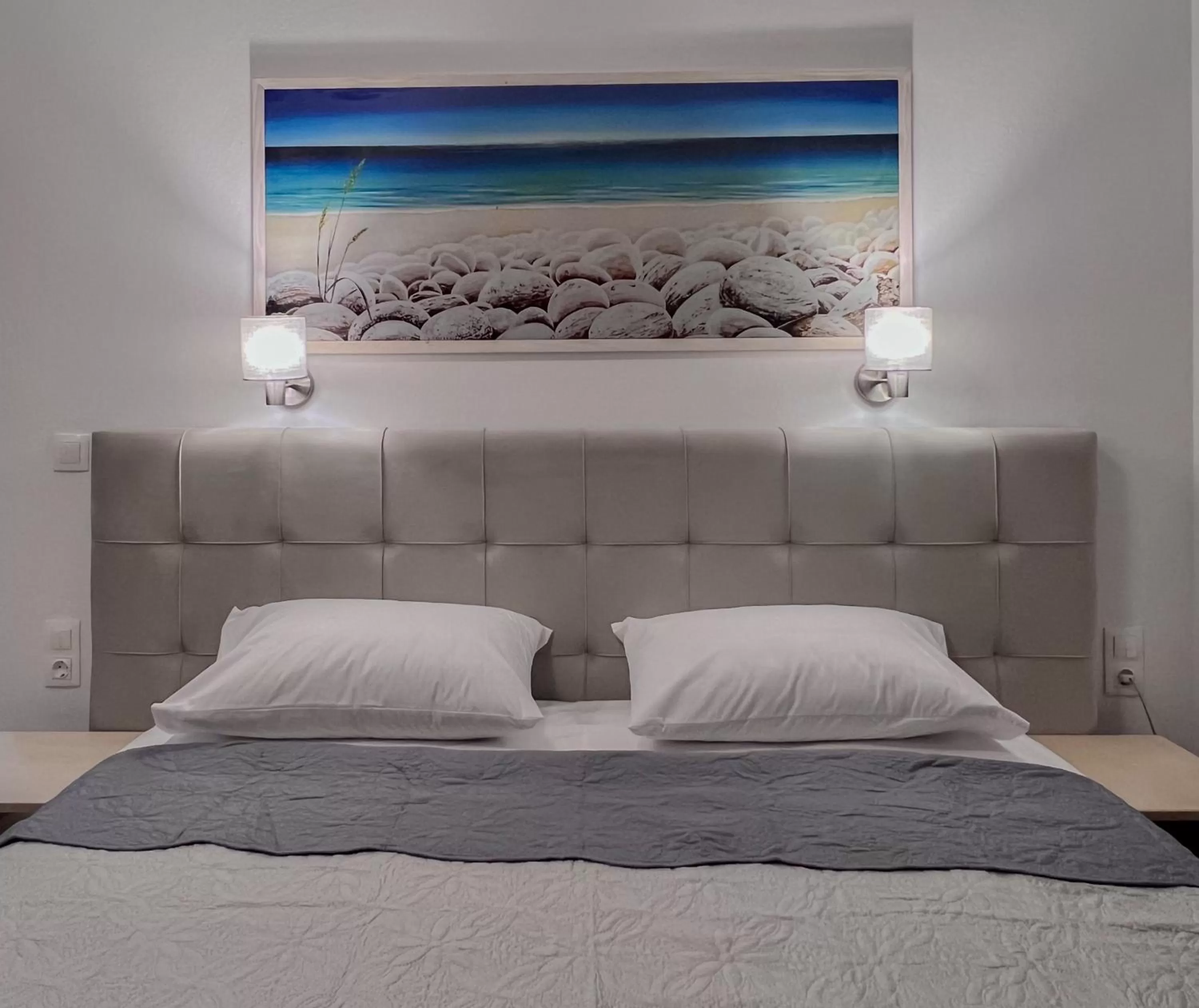 Bed in ATHANASIA APARTMENTS