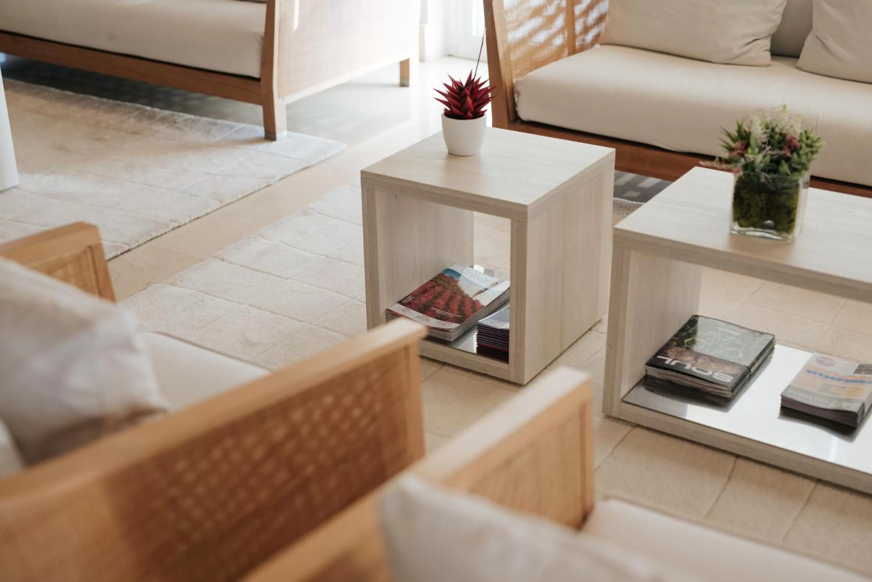 Lobby or reception in Hotel Neptuno Playa & Spa