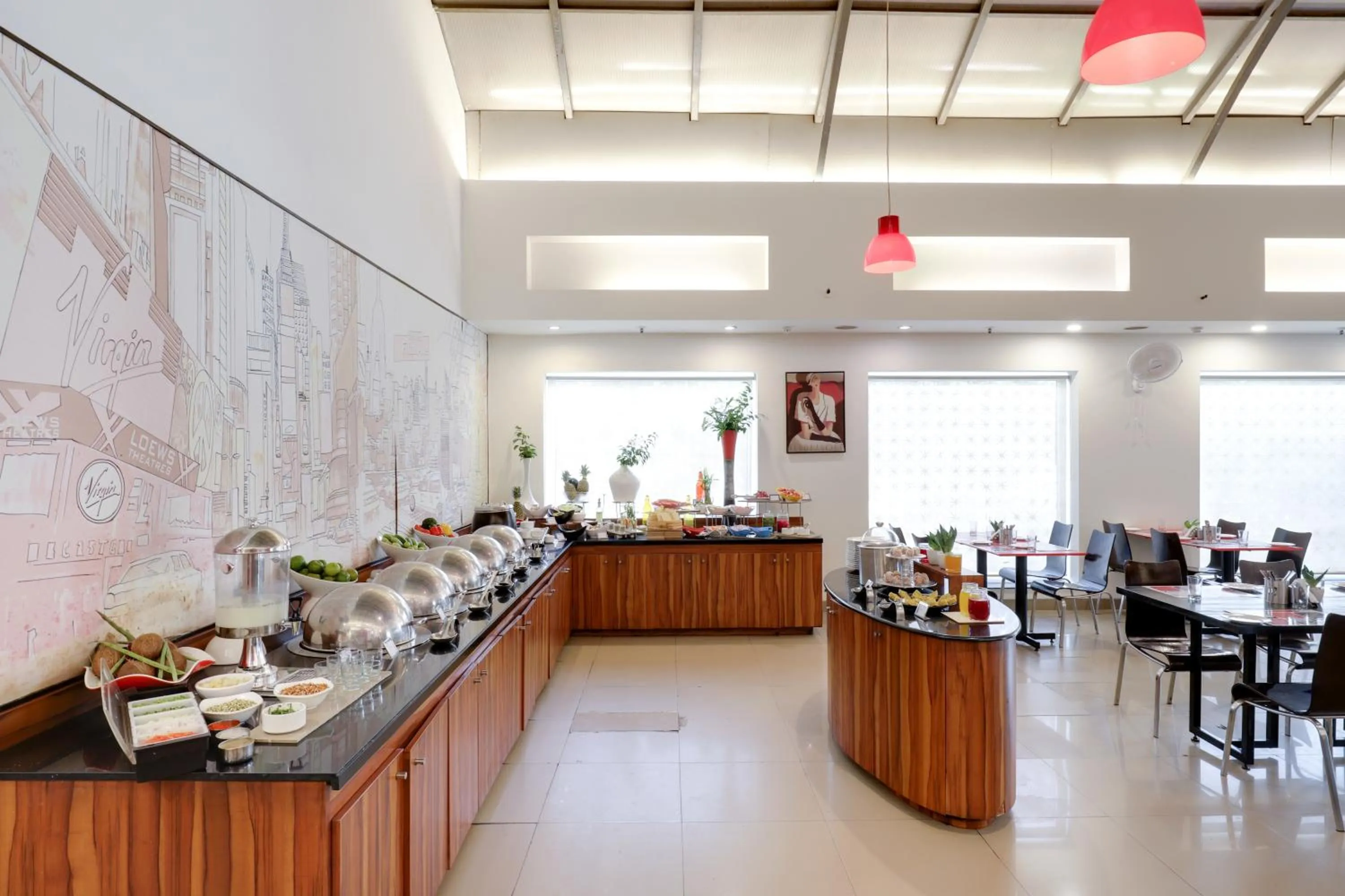 Buffet breakfast in Red Fox by Lemon Tree Hotels, East Delhi