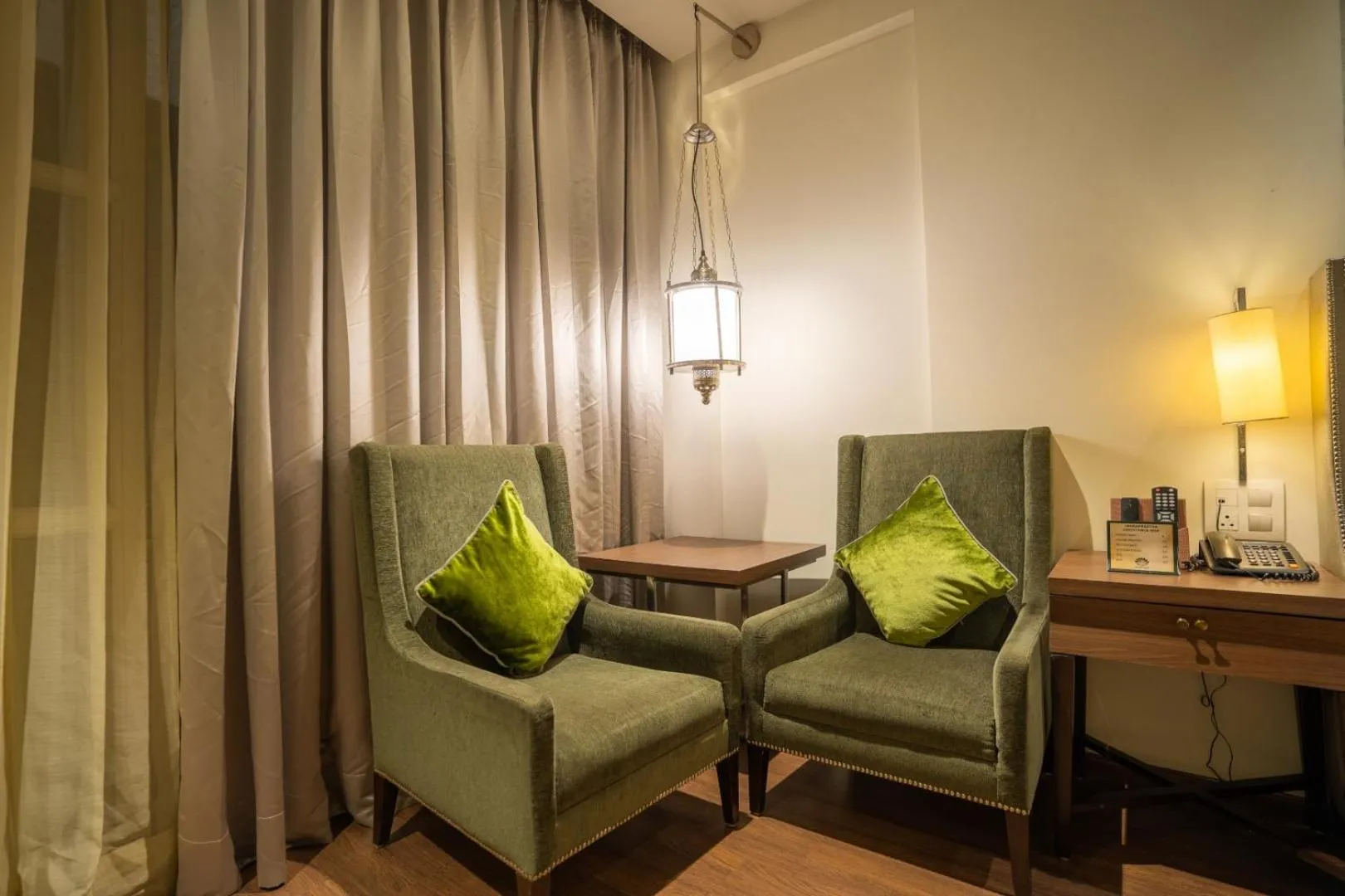 Living room in Indraprastha Spa Resort