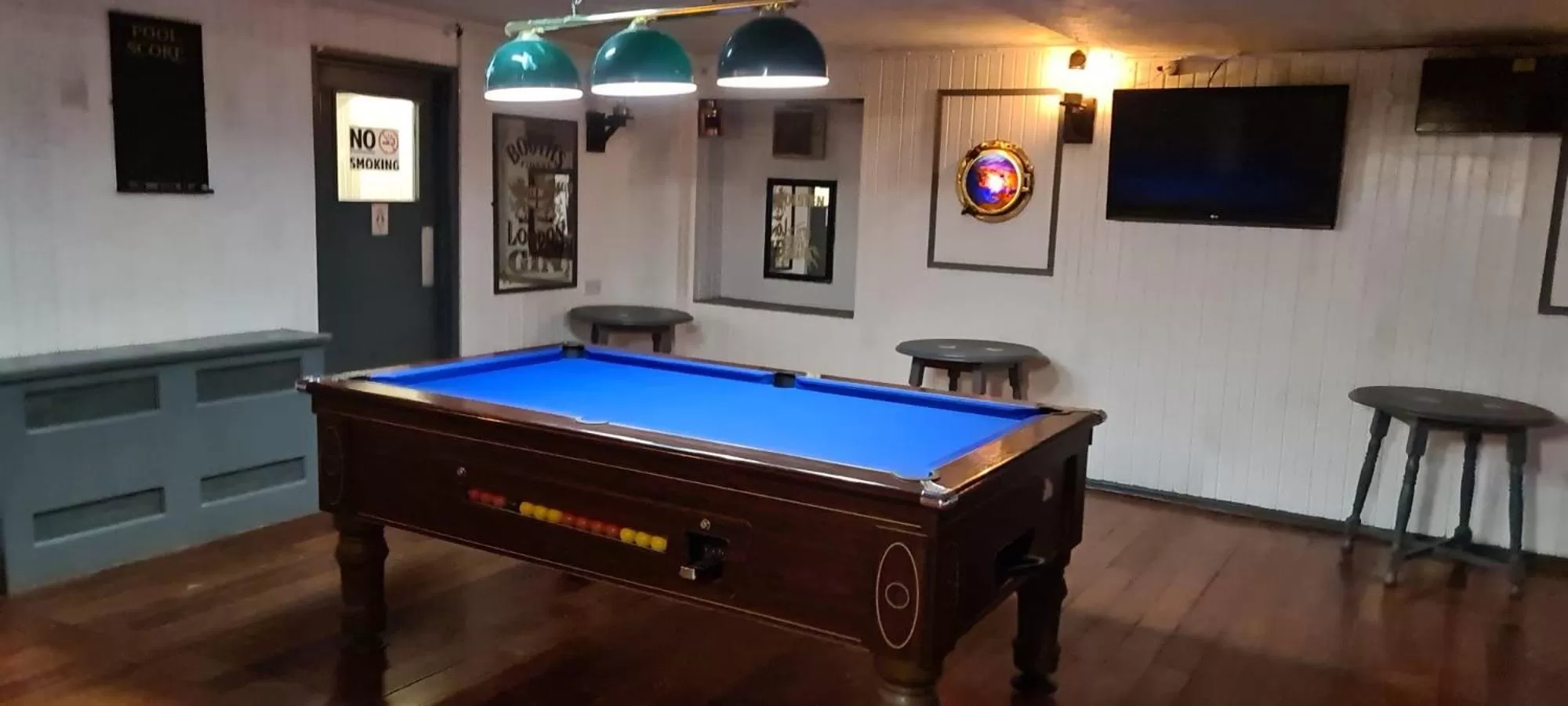 Billiard in The Clarendon Hotel