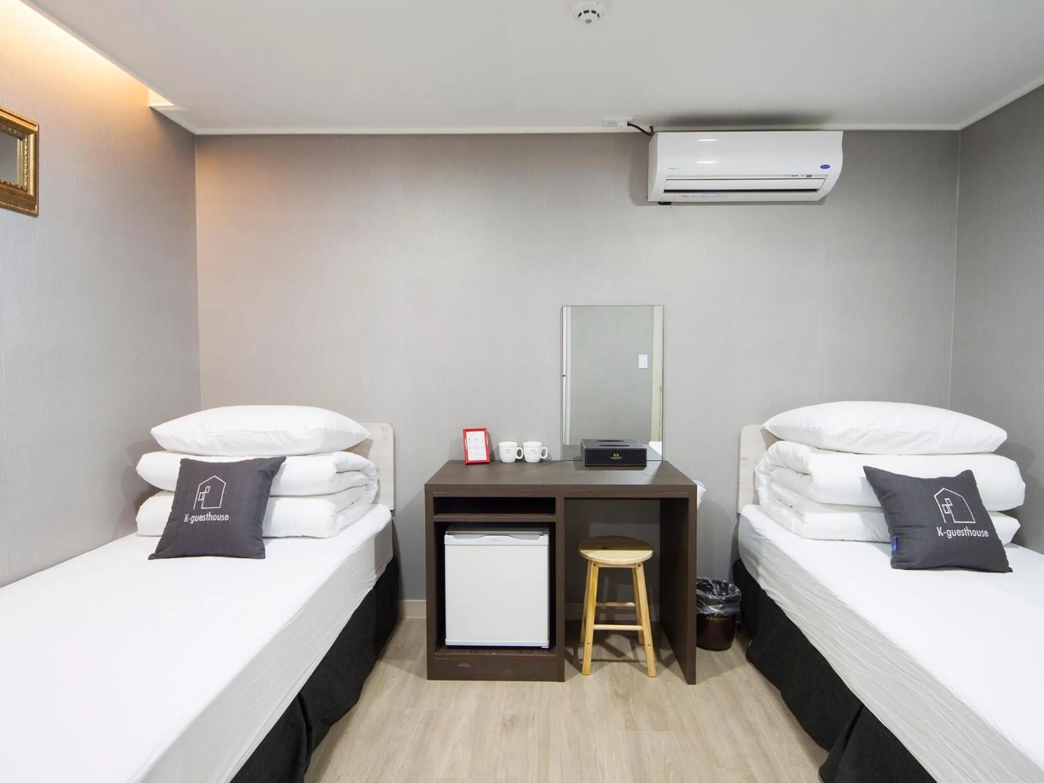 Bed in K-Grand Hostel Gangnam1