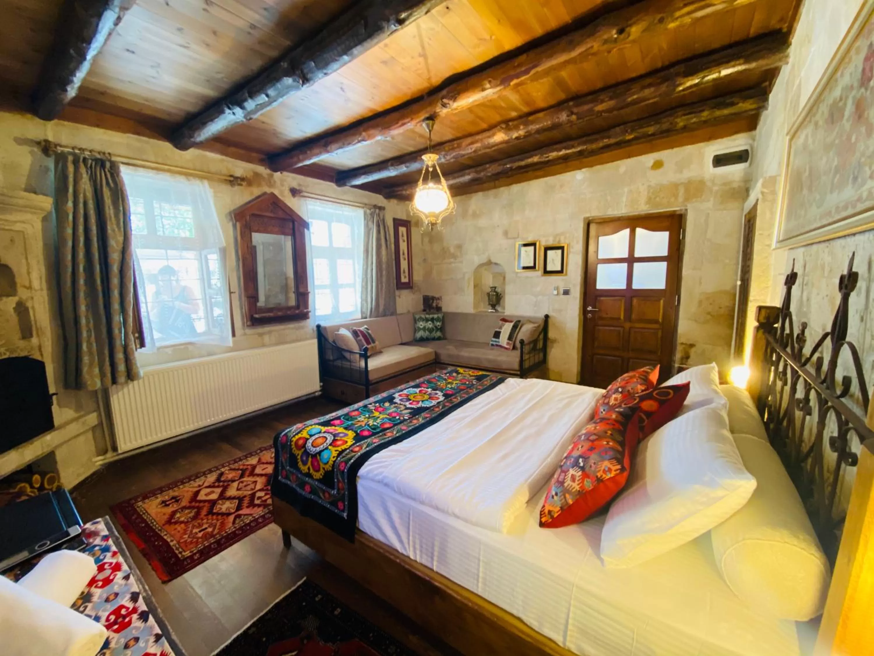 Bed in YASTIK HOUSES - Cappadocia